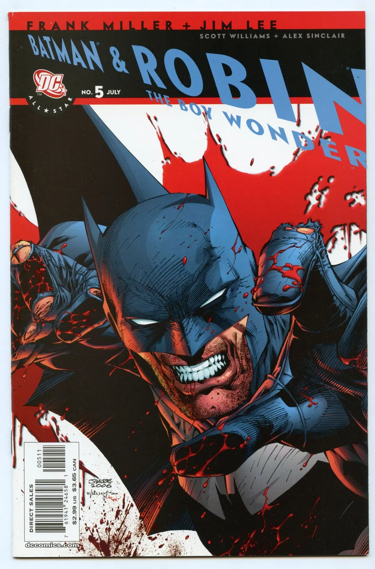 All Star Batman & Robin 5 (Jul 2007) Vf+ (8.5) 1