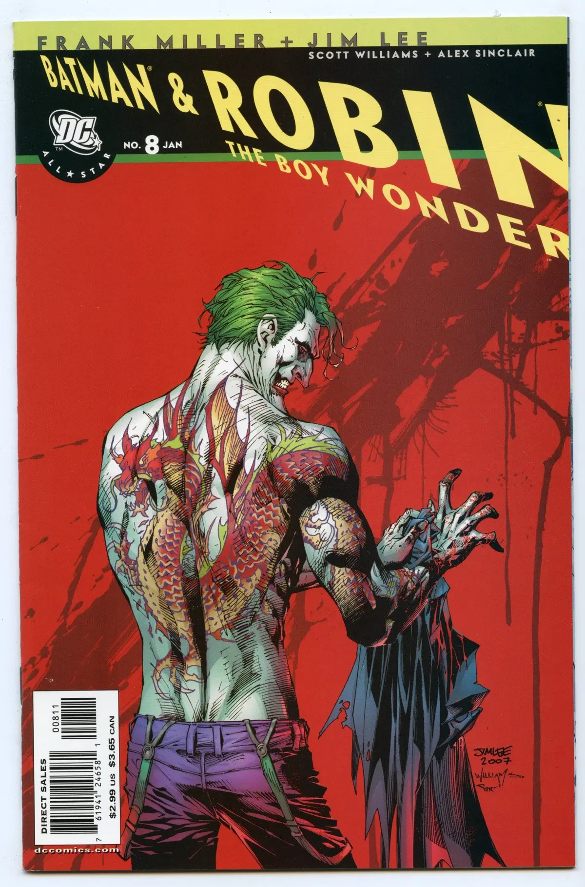 All Star Batman & Robin 8 (Jan 2008) Nm- (9.2) 1