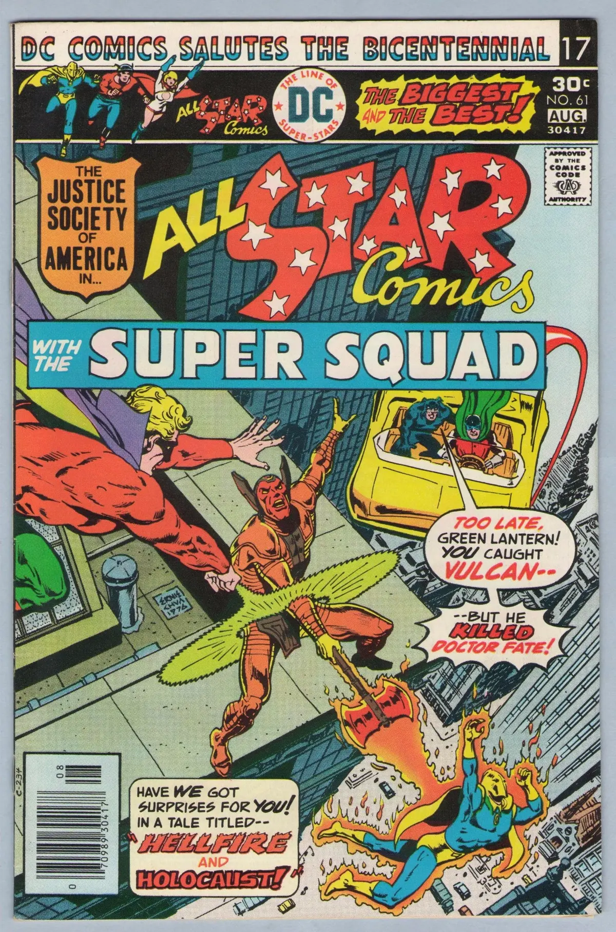 All-Star Comics 61 (Aug 1976) Vf-Nm (9.0) 1
