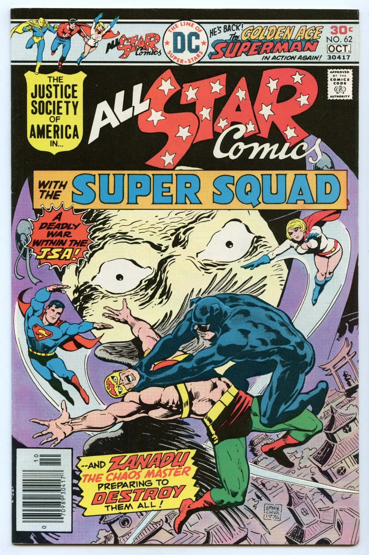 All-Star Comics 62 (Oct 1976) Vf+ (8.5) 1
