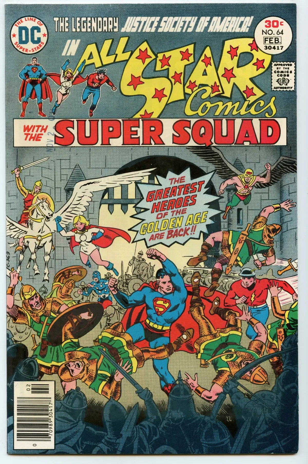 All-Star Comics 64 (Feb 1977) Vf (8.0) 1