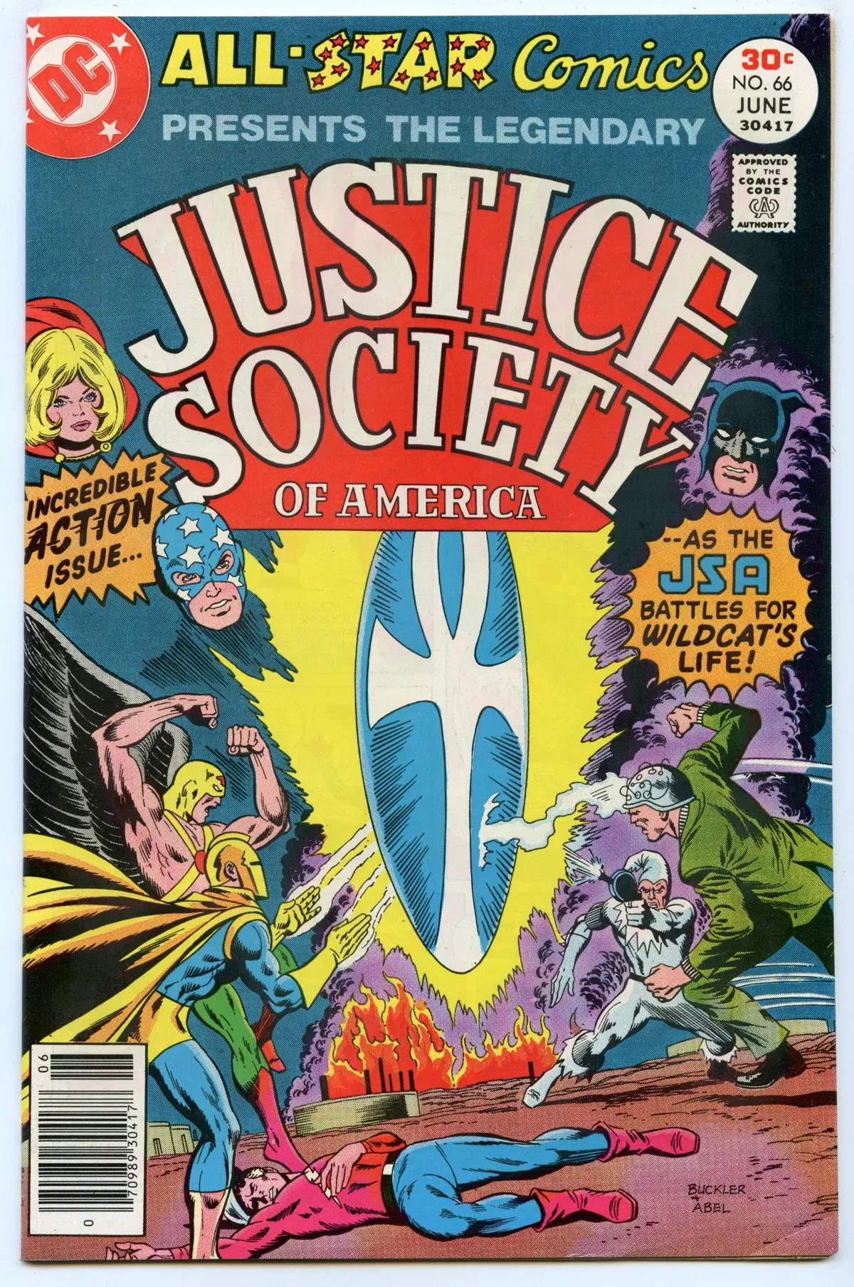 All-Star Comics 66 (Jun 1977) Fi/Vf (7.0) 1