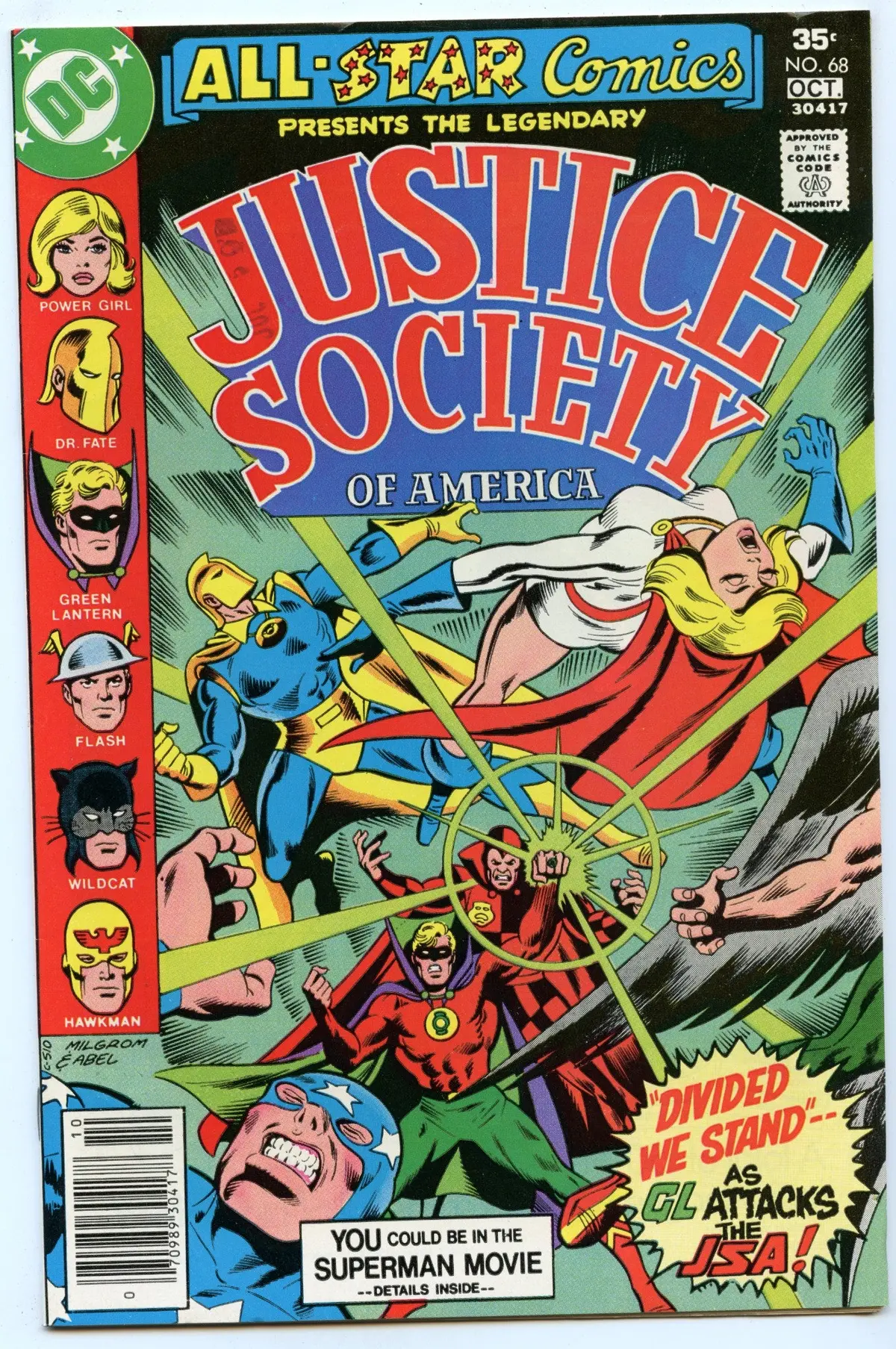 All-Star Comics 68 (Oct 1977) Vf- (7.5) 1