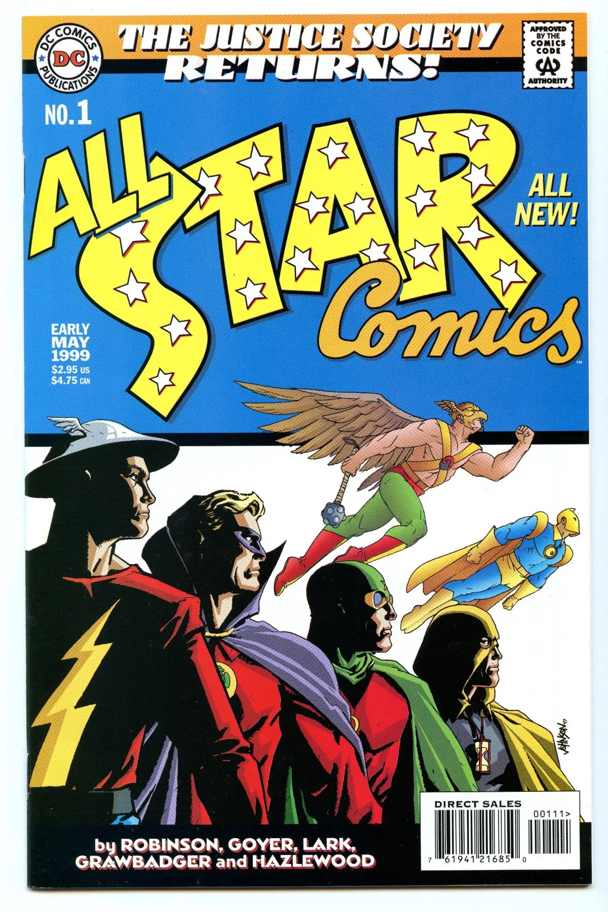 All Star Comics V2 1 (May 1999) Nm- (9.2) 1