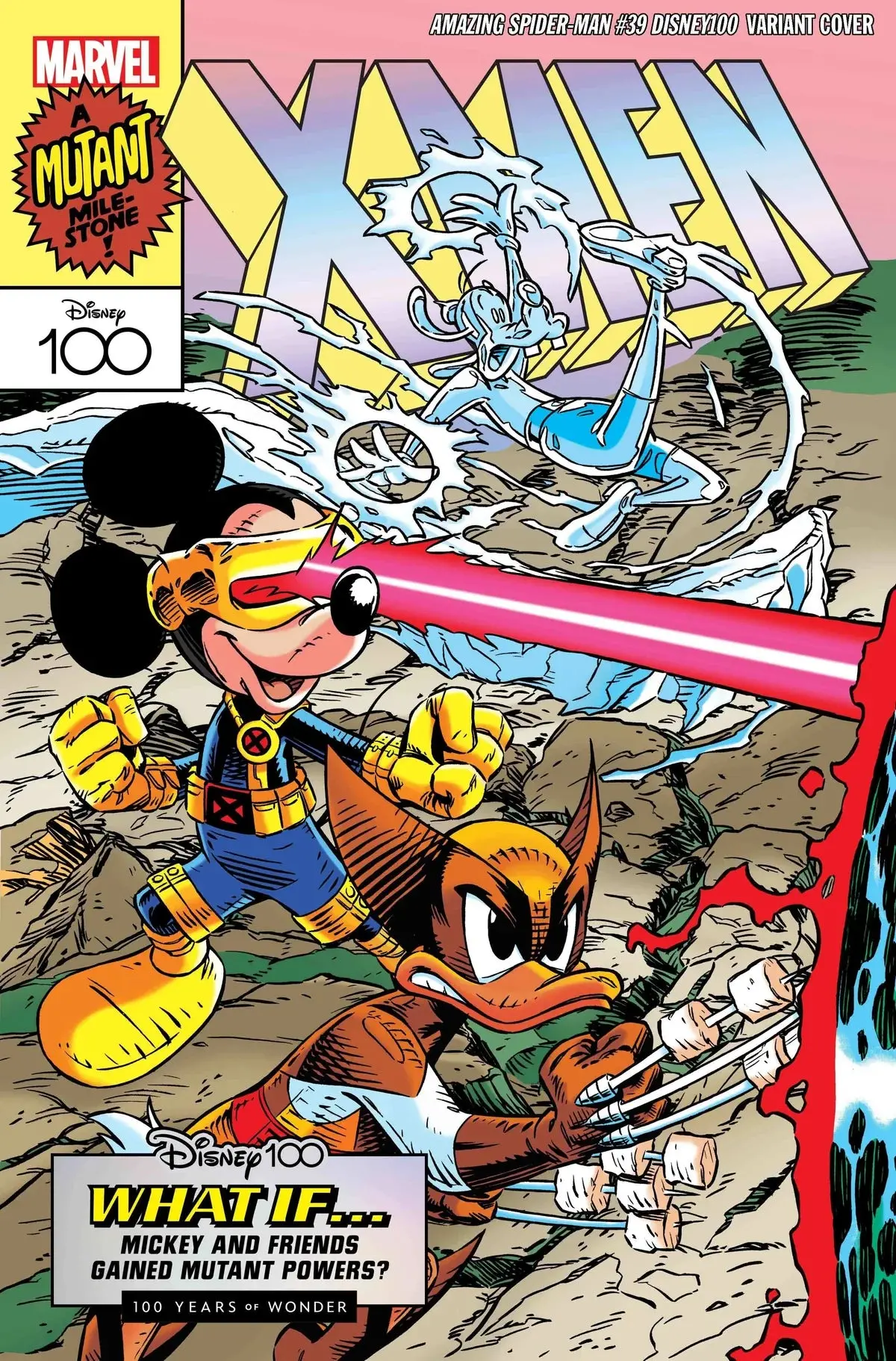 Amazing Spider-Man #39 Vitale Mangiatordi Disney100 Var 1