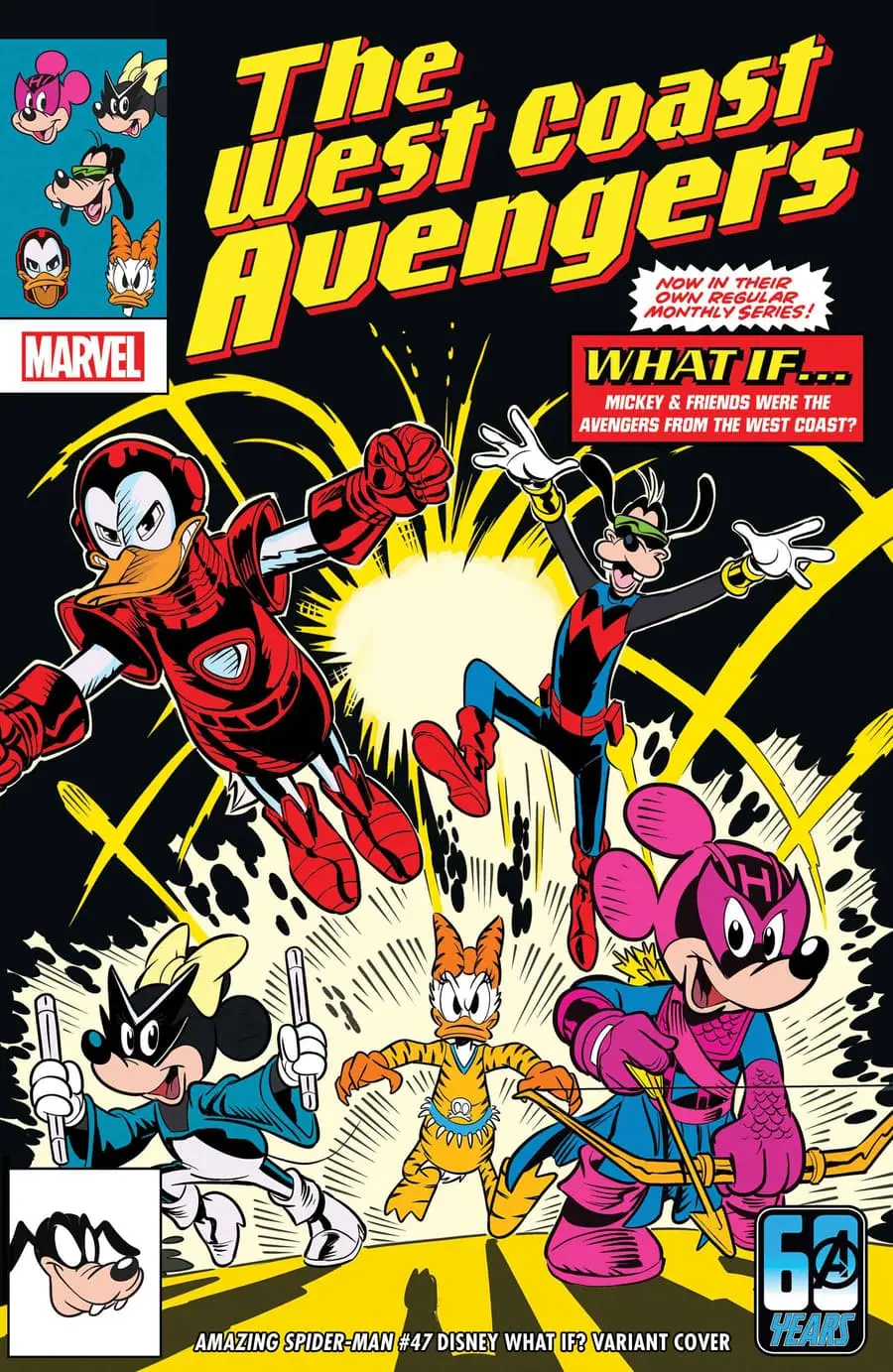 Amazing Spider-Man #47 Disney What If Var 1