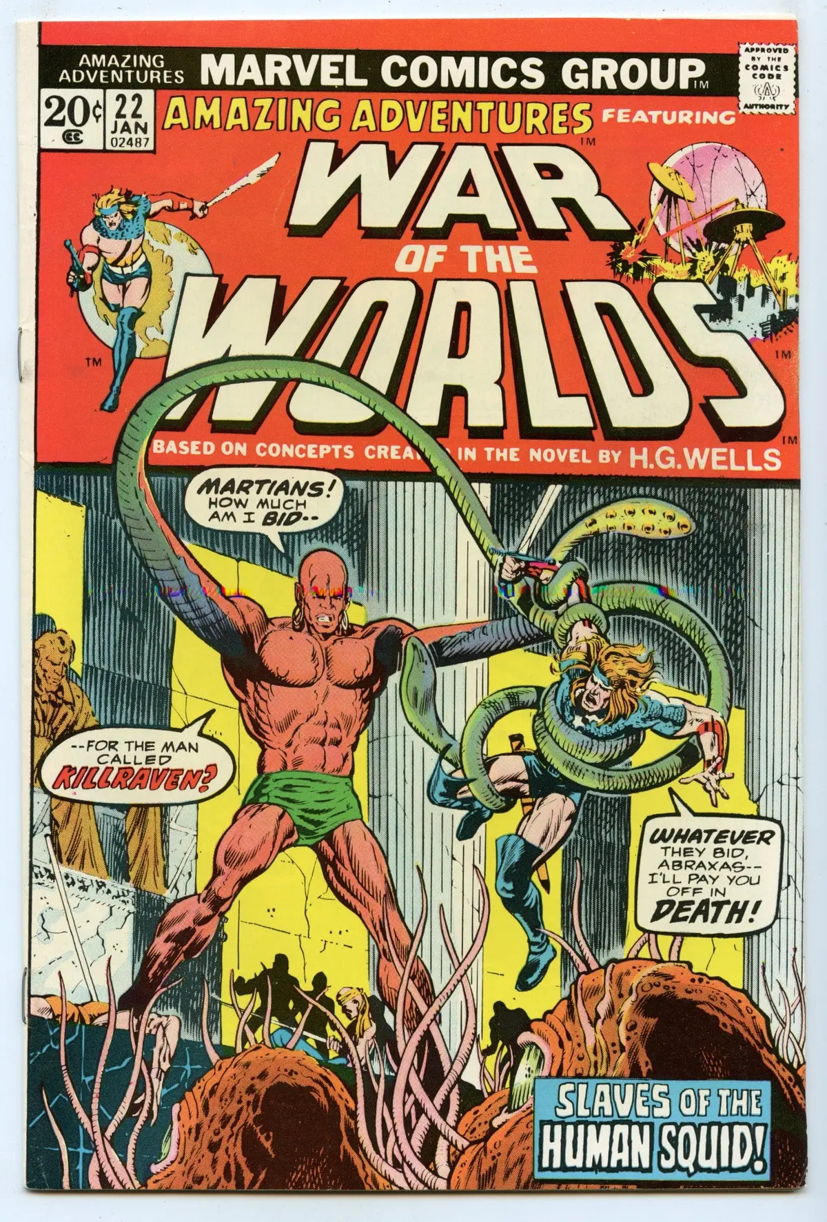Amazing Adventures 22 (Jan 1974) Fi/Vf (7.0) 1