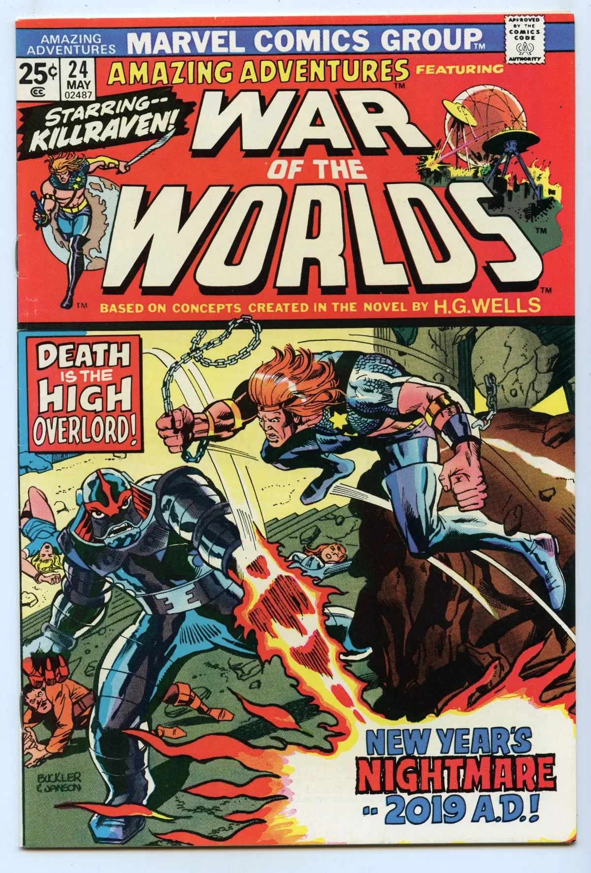 Amazing Adventures 24 (May 1974) Fi/Vf (7.0) 1