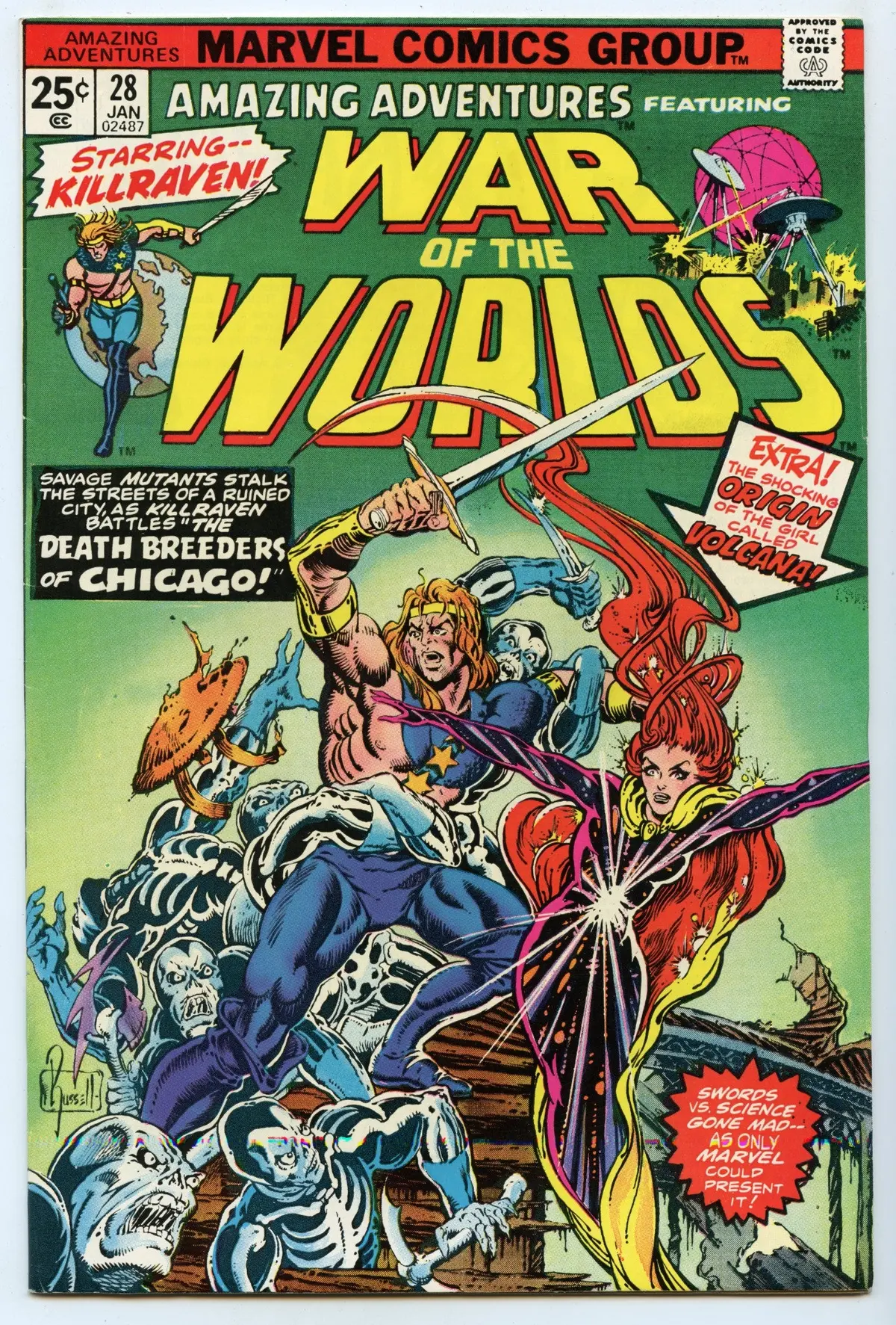 Amazing Adventures 28 (Jan 1975) Vf (8.0) 1