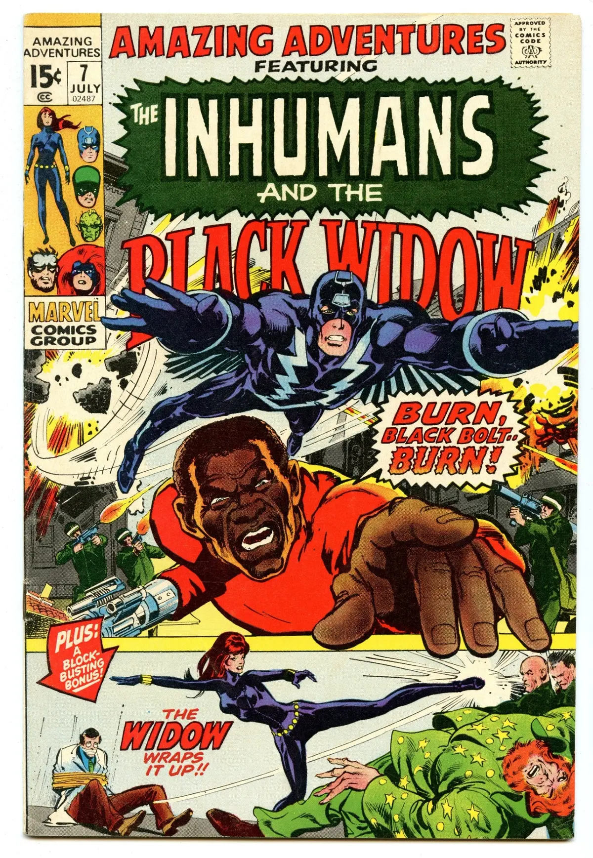 Amazing Adventures 7 (Jul 1971) Fi+ (6.5) 1