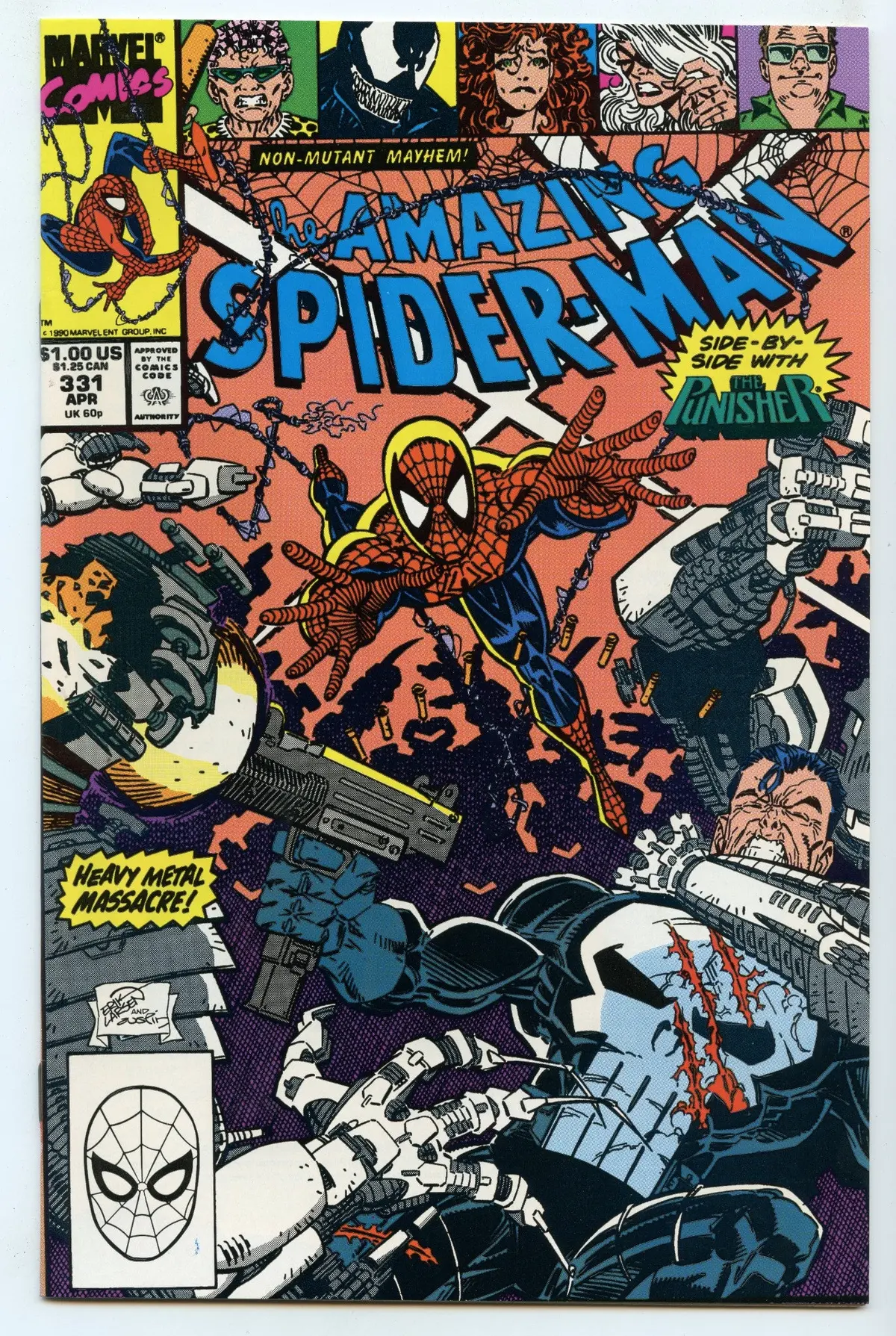Amazing Spider-Man 331 (Apr 1990) Nm- (9.2) 1
