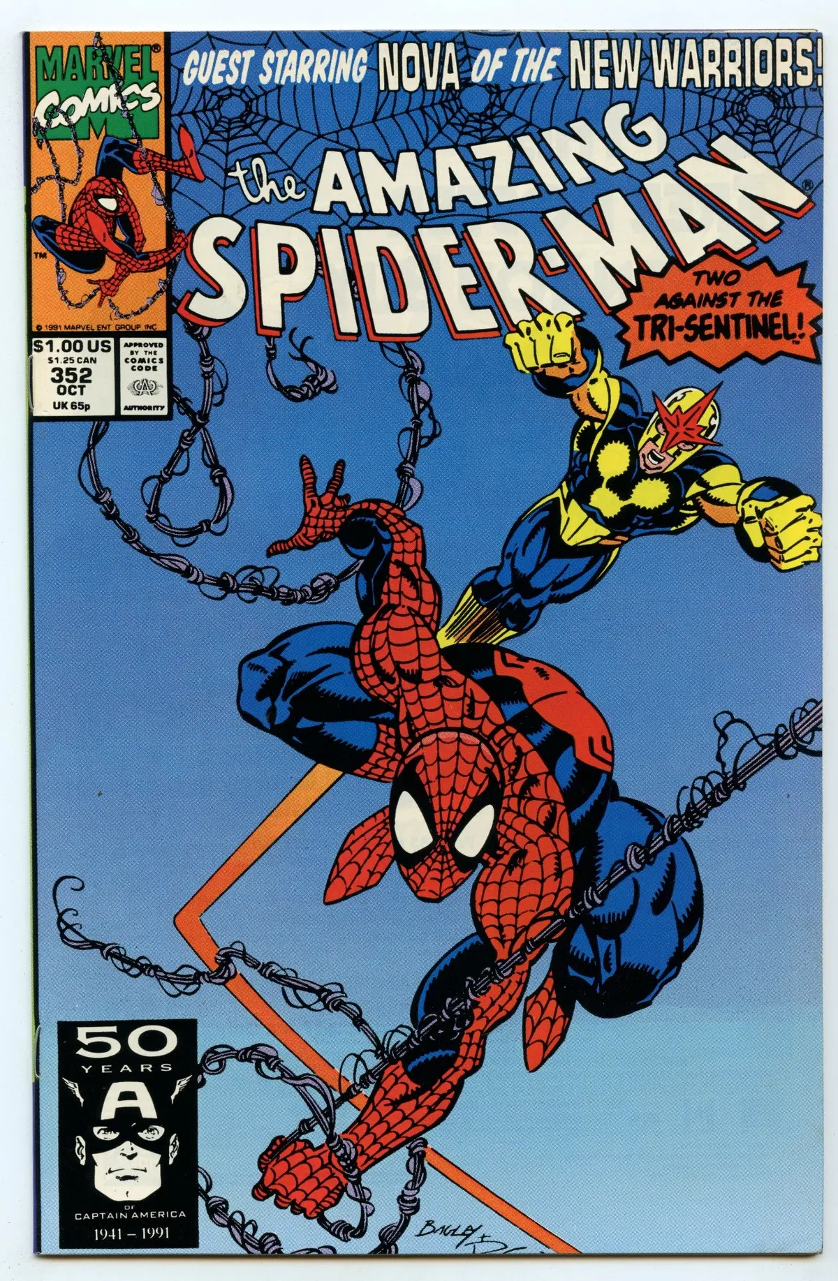 Amazing Spider-Man 352 (Oct 1991) Nm- (9.2) 1