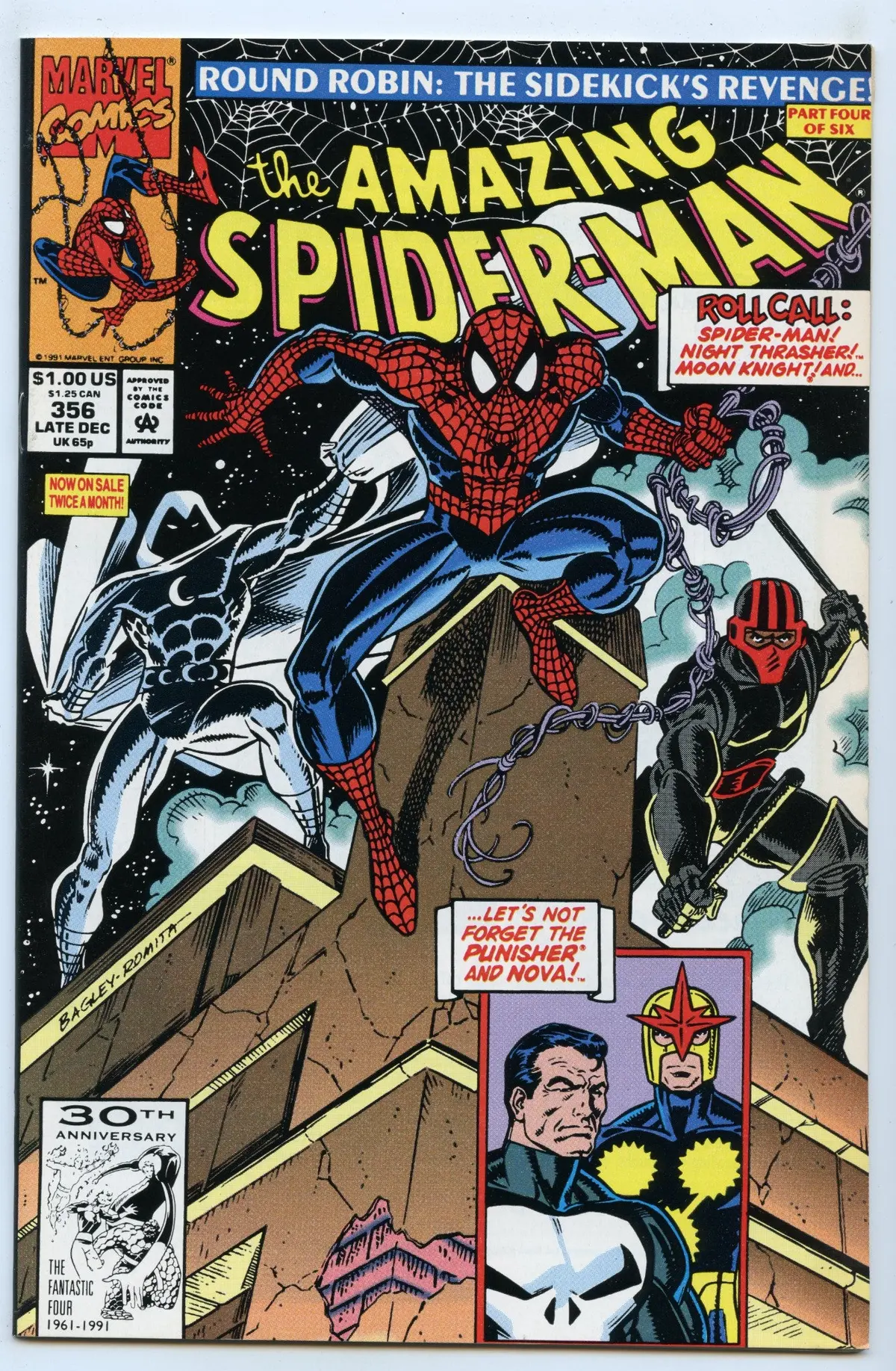 Amazing Spider-Man 356 (Dec 1991) Nm- (9.2) 1