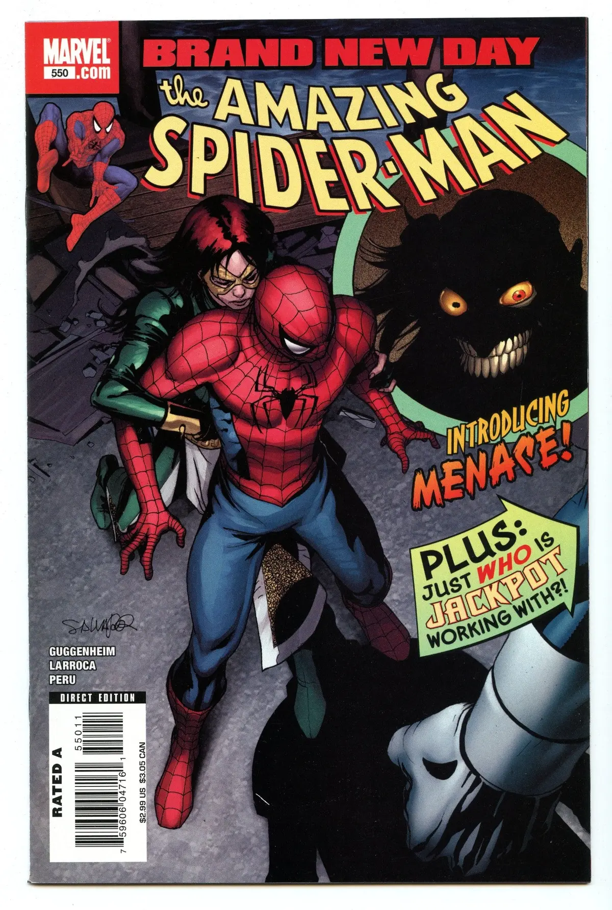 Amazing Spider-Man 550 (Apr 2008) Nm- (9.2) 1