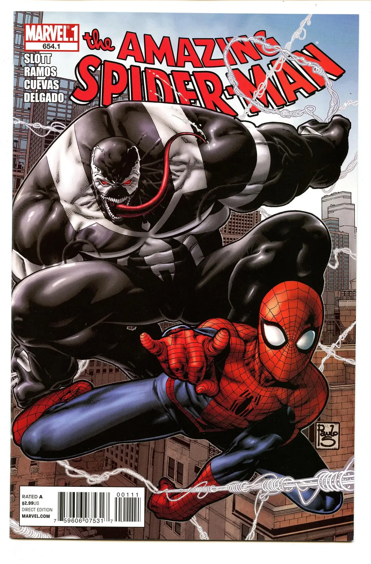 Amazing Spider-Man 654.1 (Apr 2011) Nm- (9.2) 1