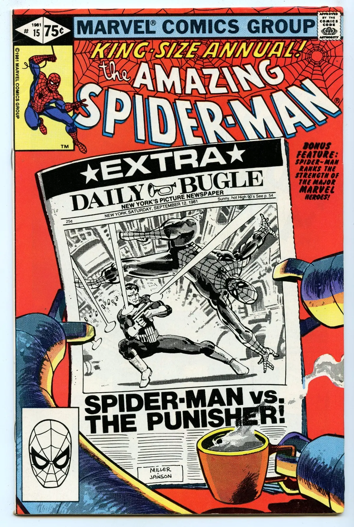 Amazing Spider-Man Annual 15 (1981) Vf/Nm (9.0) 1