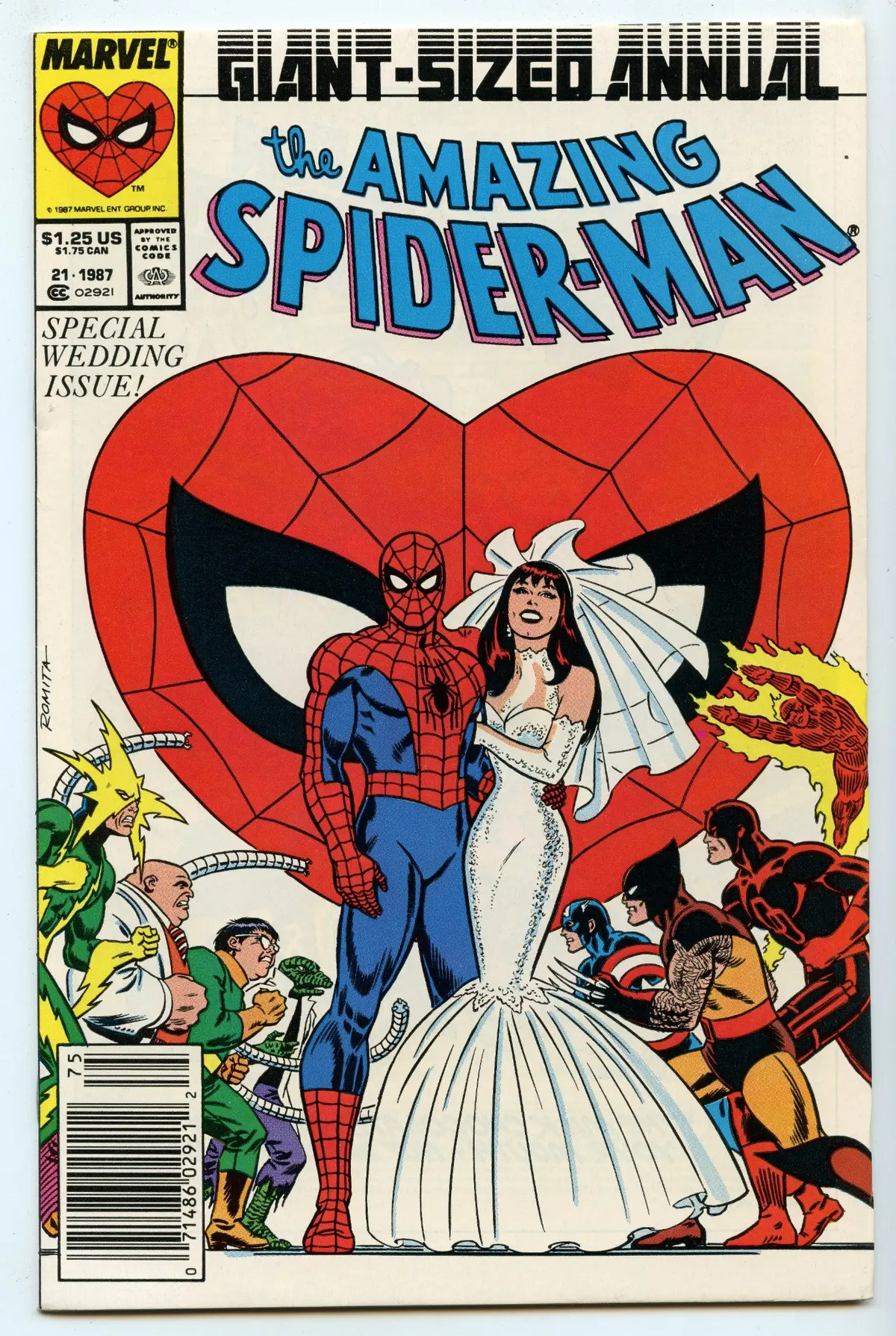 Amazing Spider-Man Annual 21 (Sep 1987) Nm- (9.2) 1