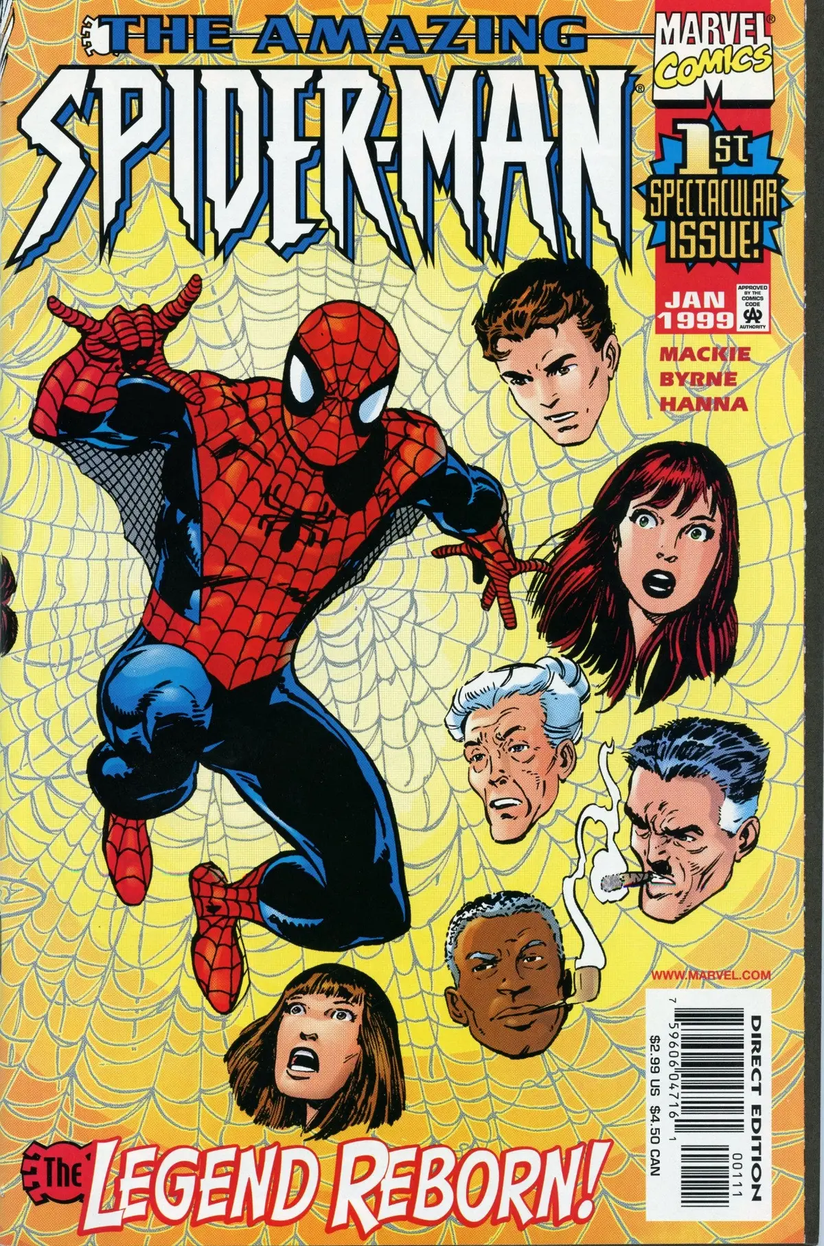 Amazing Spider-Man 1 (Jan 1999) Nm- (9.2) 1