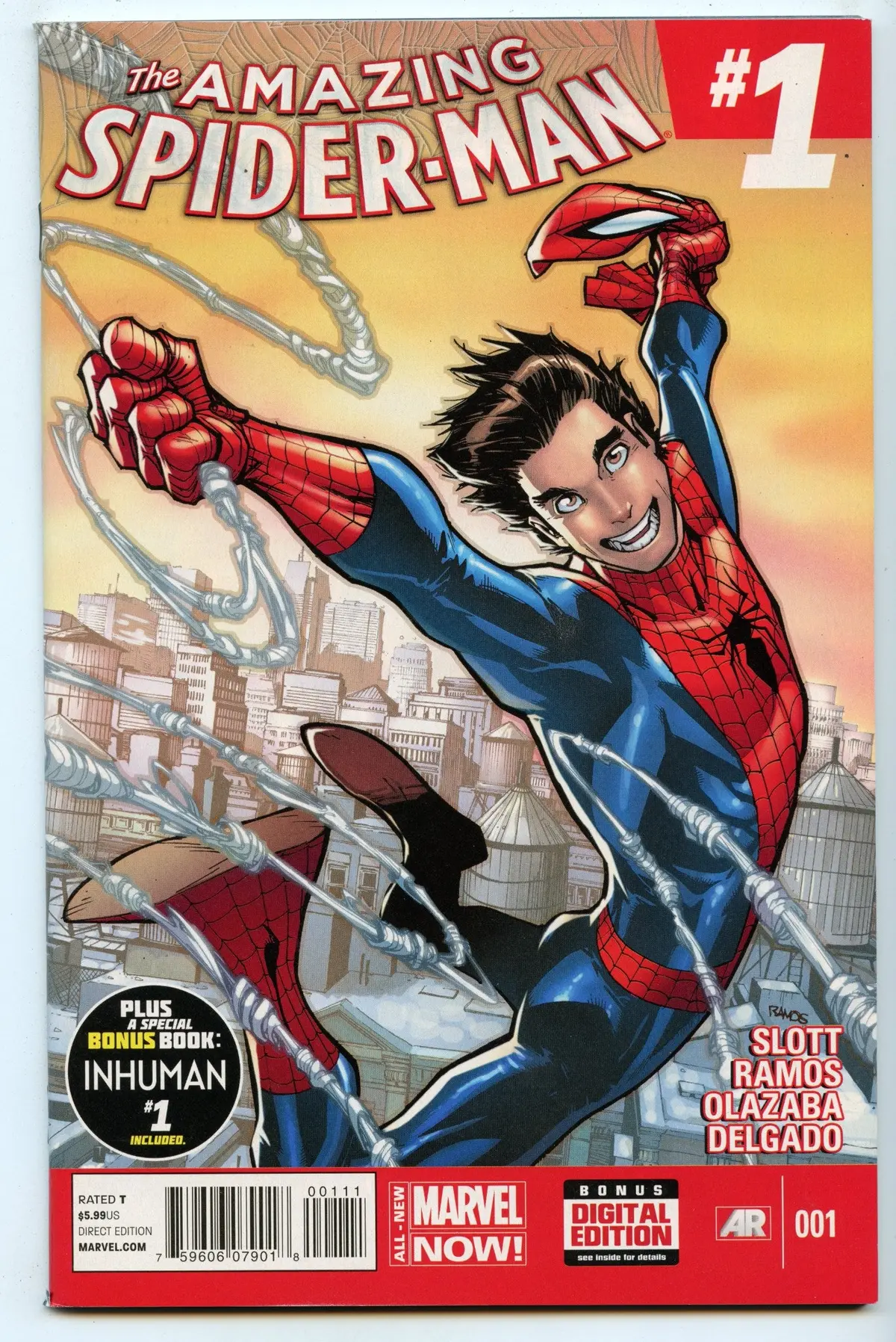 Amazing Spider-Man 1 (Jun 2014) Nm- (9.2) - 1St Appearance Silk 1