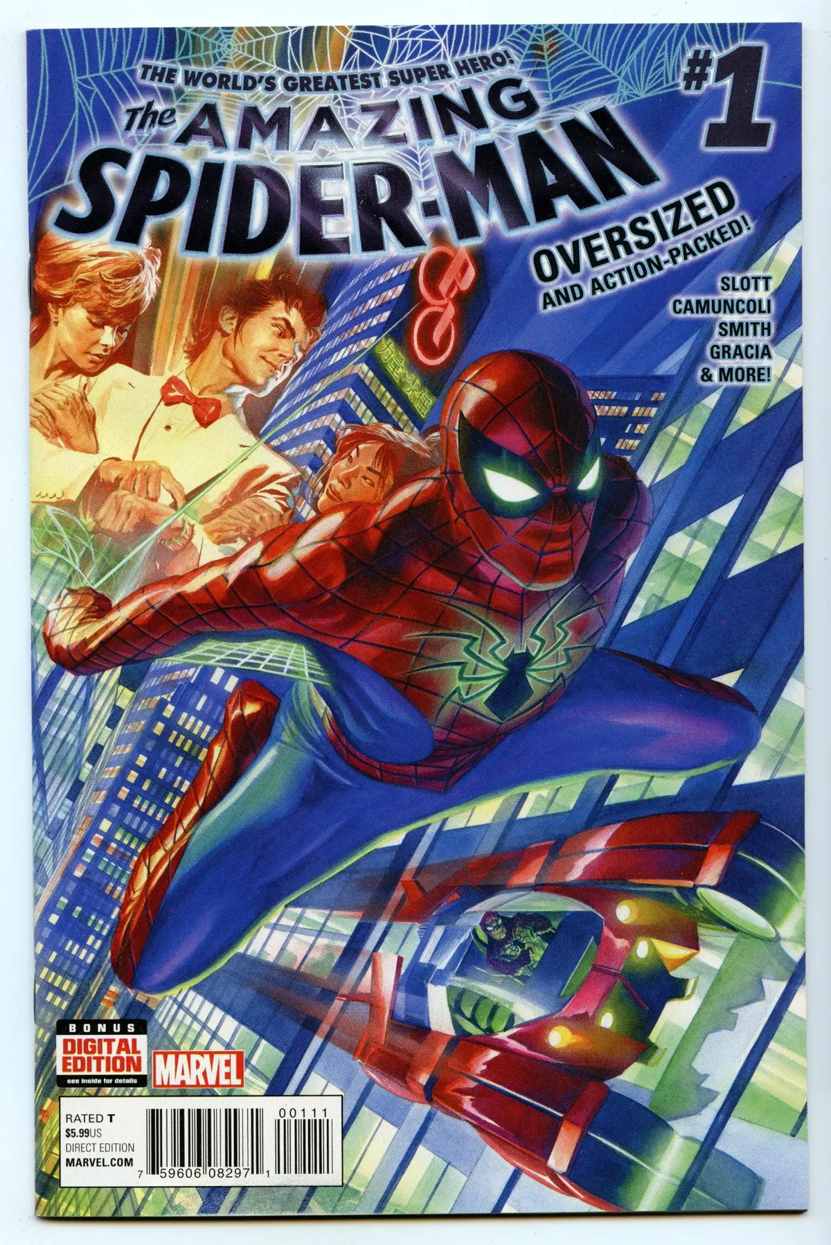 Amazing Spider-Man 1 (Dec 2015) Nm- (9.2) 1