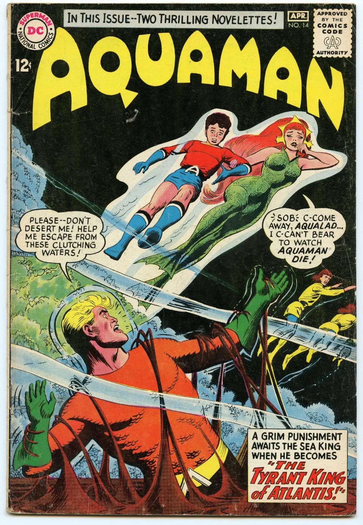 Aquaman 14 (Apr 1964) Vg (4.0) 1