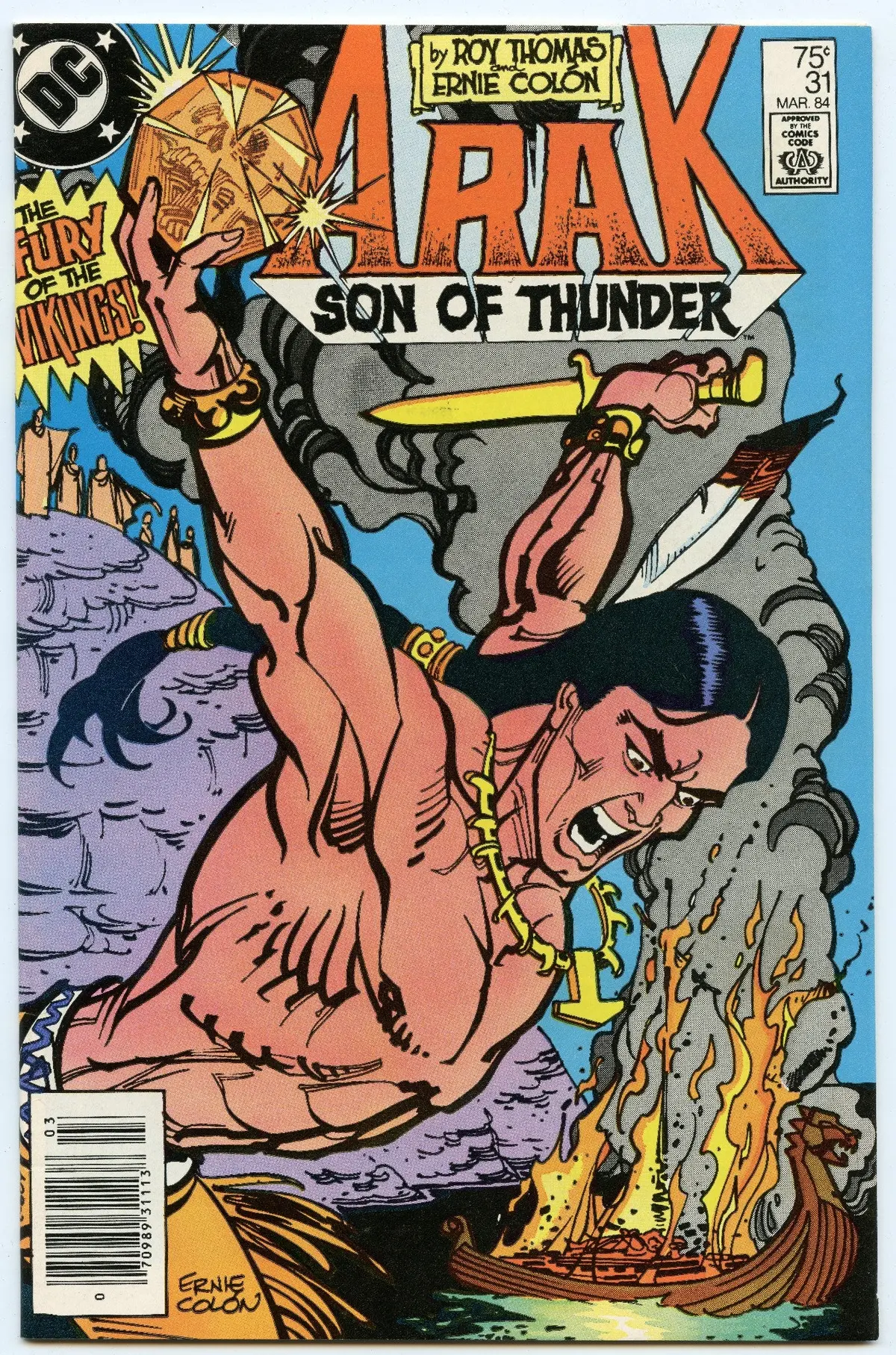 Arak Son Of Thunder 31 (Mar 1984) Vf (8.0) - Cdn Price Variant 1