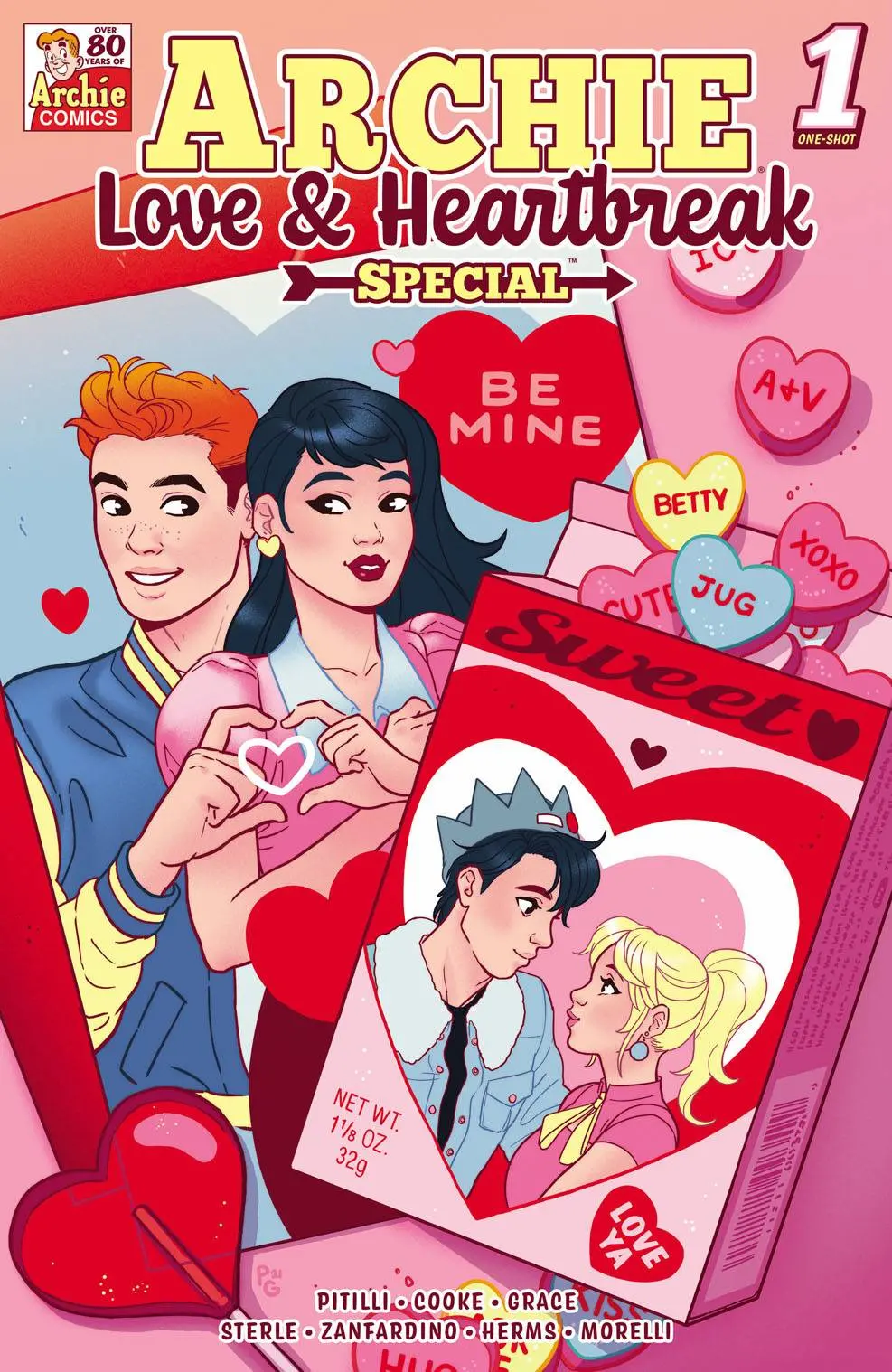 Archie Love & Heartbreak Special Cvr B Ganucheau 1
