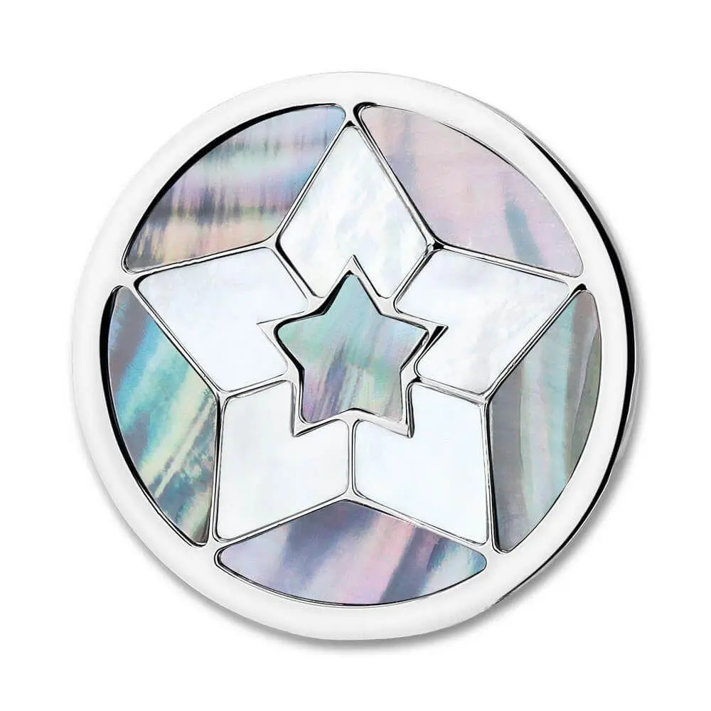 Astro Ice Blue Charm With Swavorski Crystal Elements 1