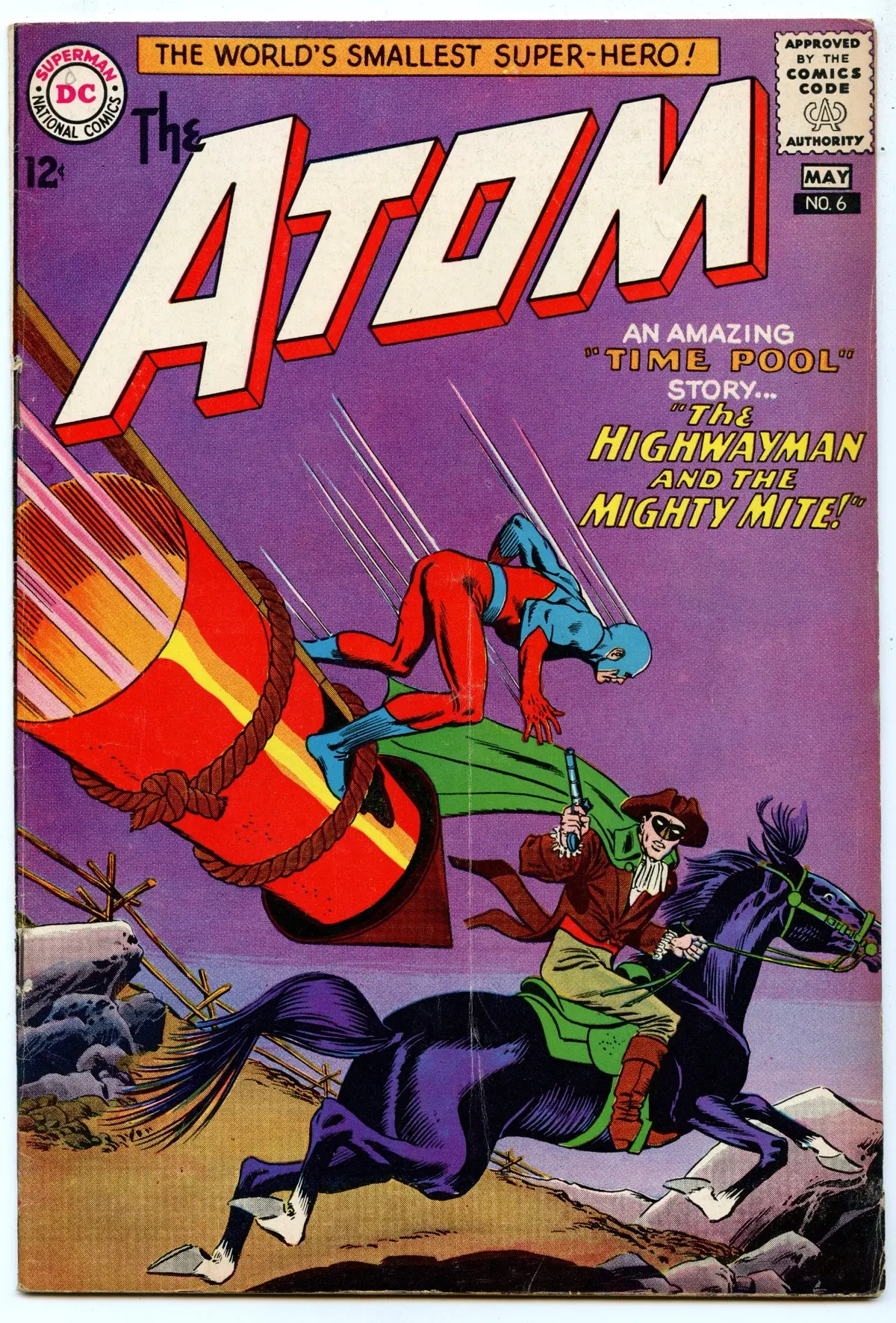 Atom 6 (May 1963) Vg+ (4.5) 1