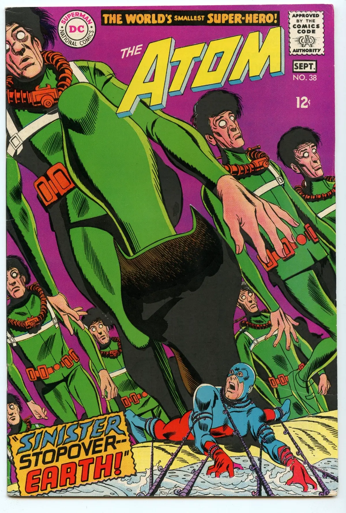 Atom 38 (Sep 1968) Vf- (7.5) 1