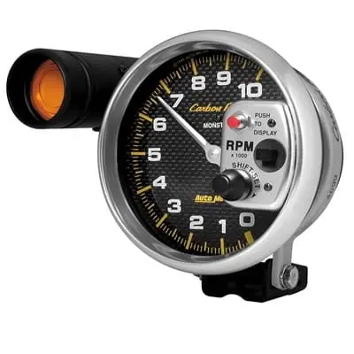 Autometer 4899 Carbon Fiber Ultra-Lite Digital Tachometer 1
