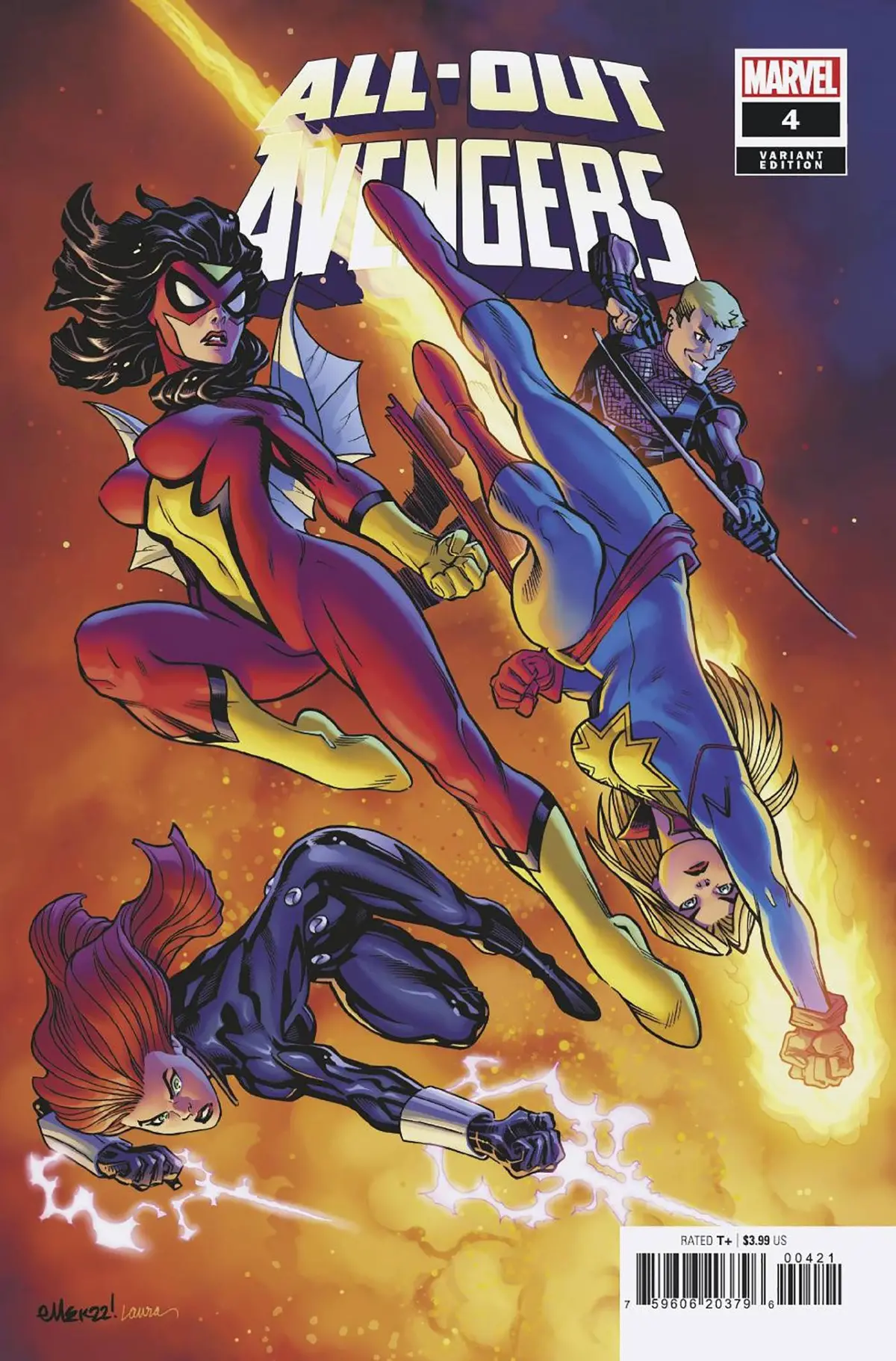 All-Out Avengers #4 Mcguinness Var 1