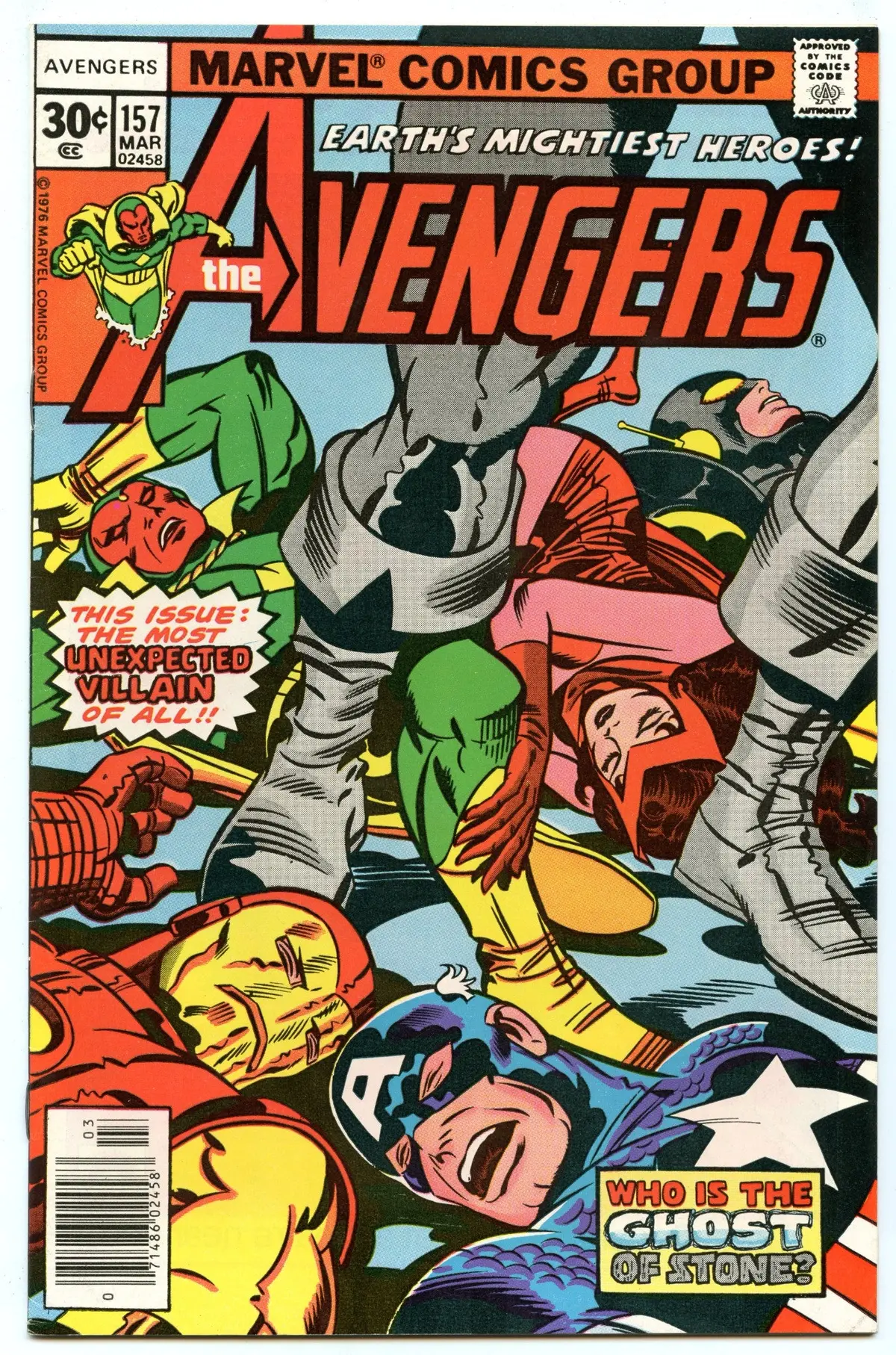 Avengers 157 (Mar 1977) Vf+ (8.5) 1