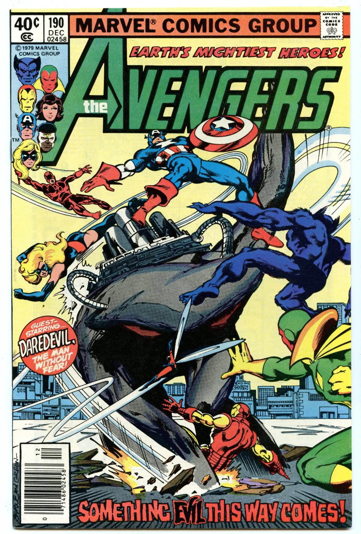 Avengers 190 (Dec 1979) Vf/Nm (9.0) 1