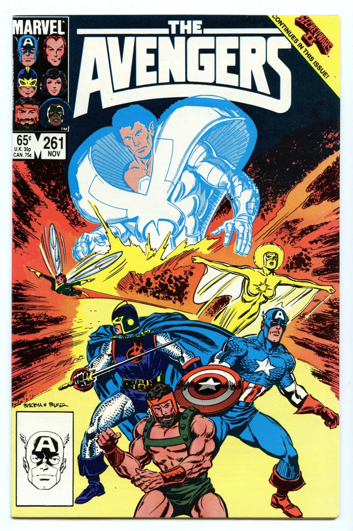 Avengers 261 (Nov 1985) Nm- (9.2) 1