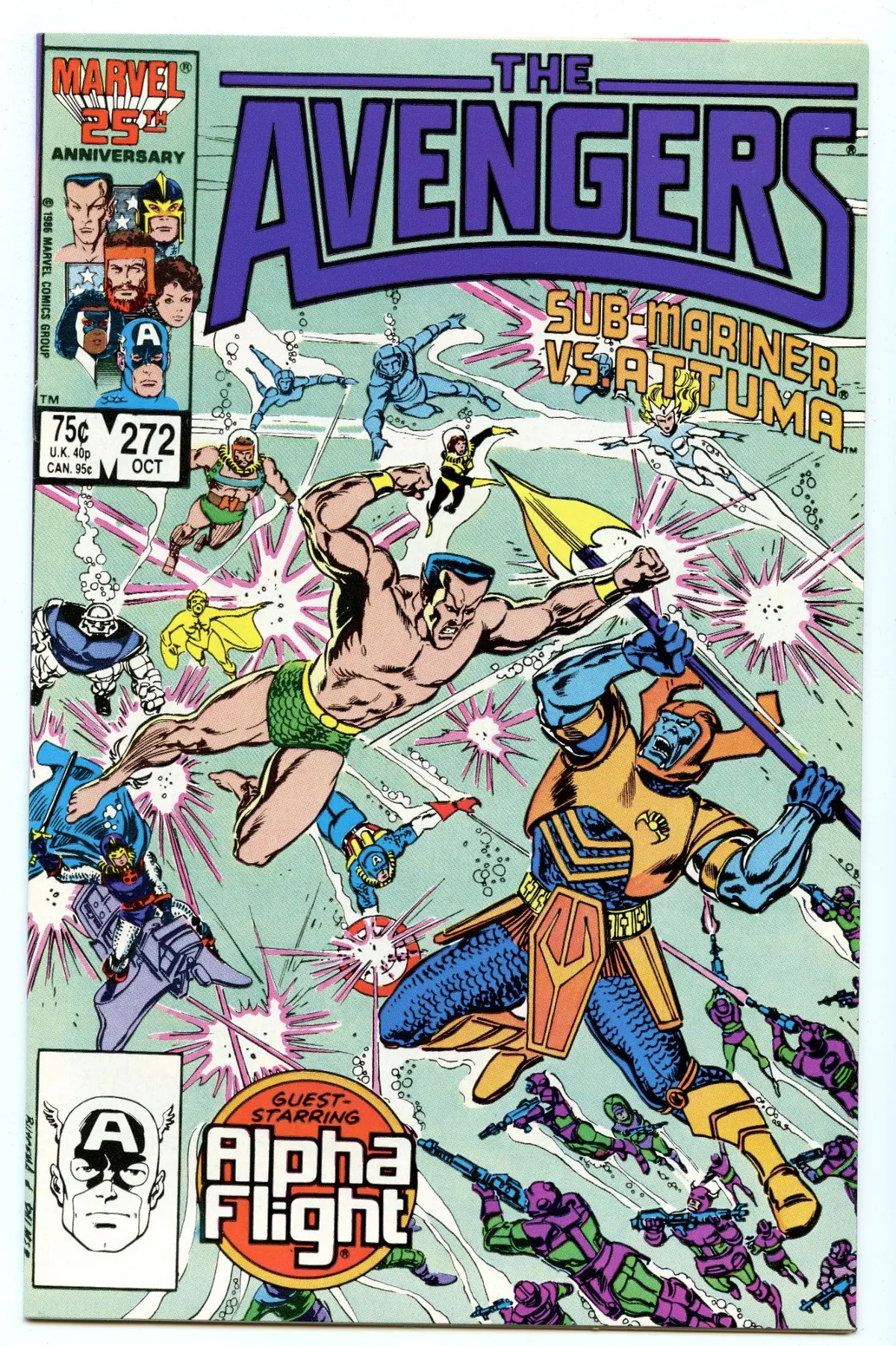 Avengers 272 (Oct 1986) Nm- (9.2) 1
