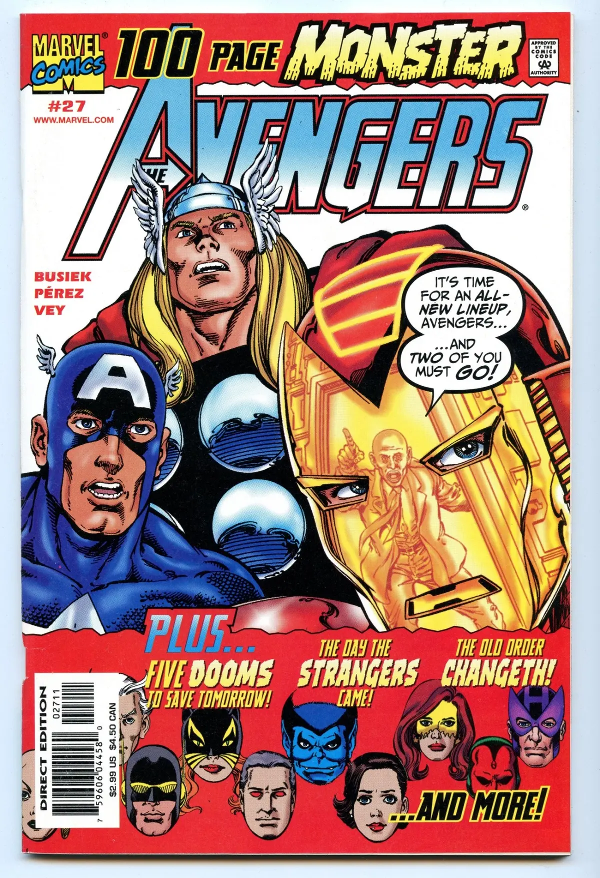 Avengers 27 (Apr 2000) Nm- (9.2) 1