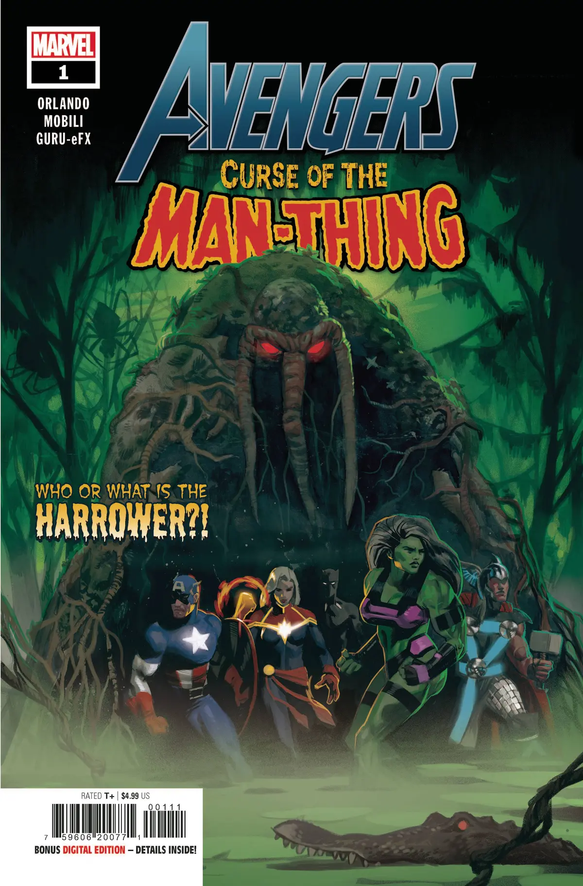 Avengers Curse Man-Thing #1 1