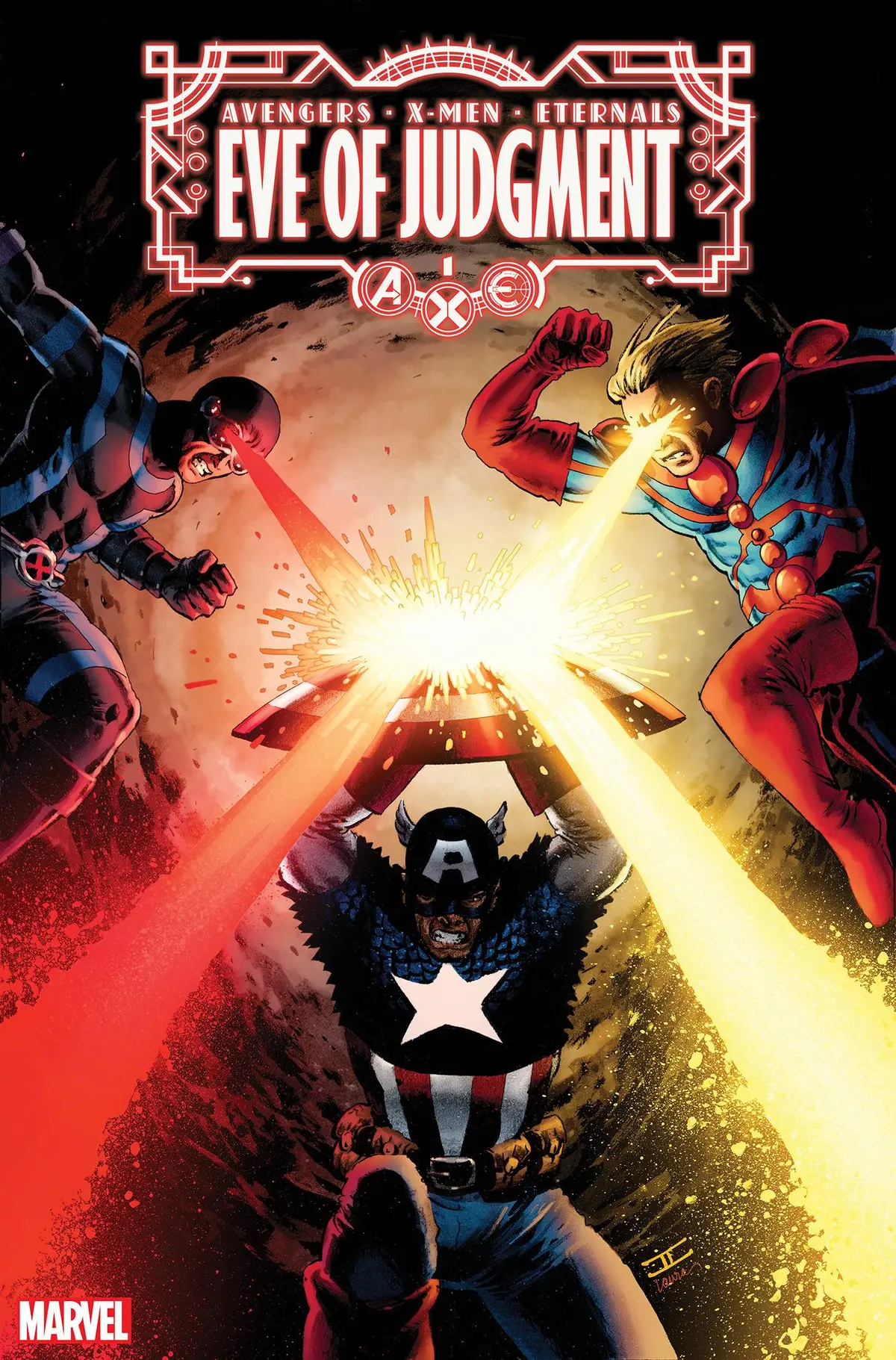 Axe Eve Judgment #1 50 Copy Incv Cassaday Var 1