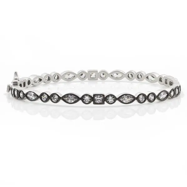 Frieda Rothman Signature Mixed Shape Bangle 1