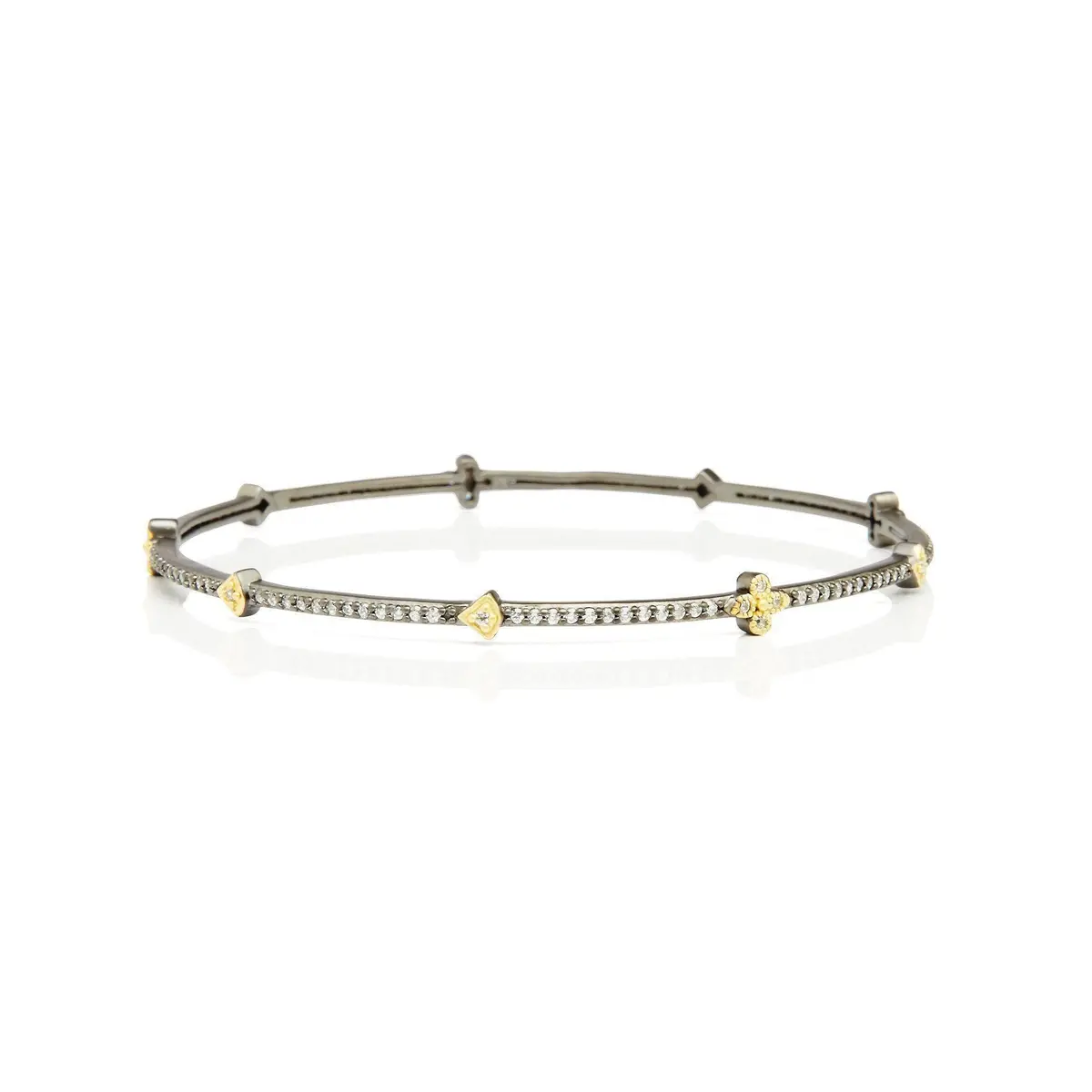 Frieda Rothman Signature Clover Station Bangle 1