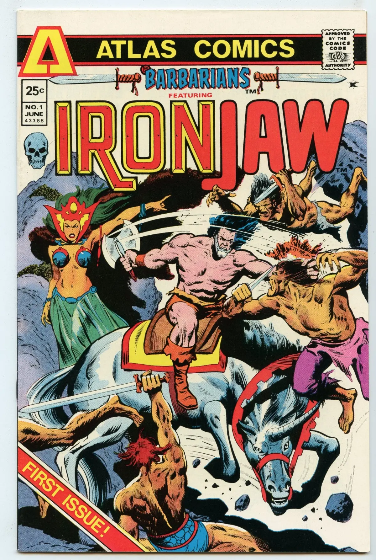 Barbarians 1 (Jun 1975) Vf/Nm (9.0) 1