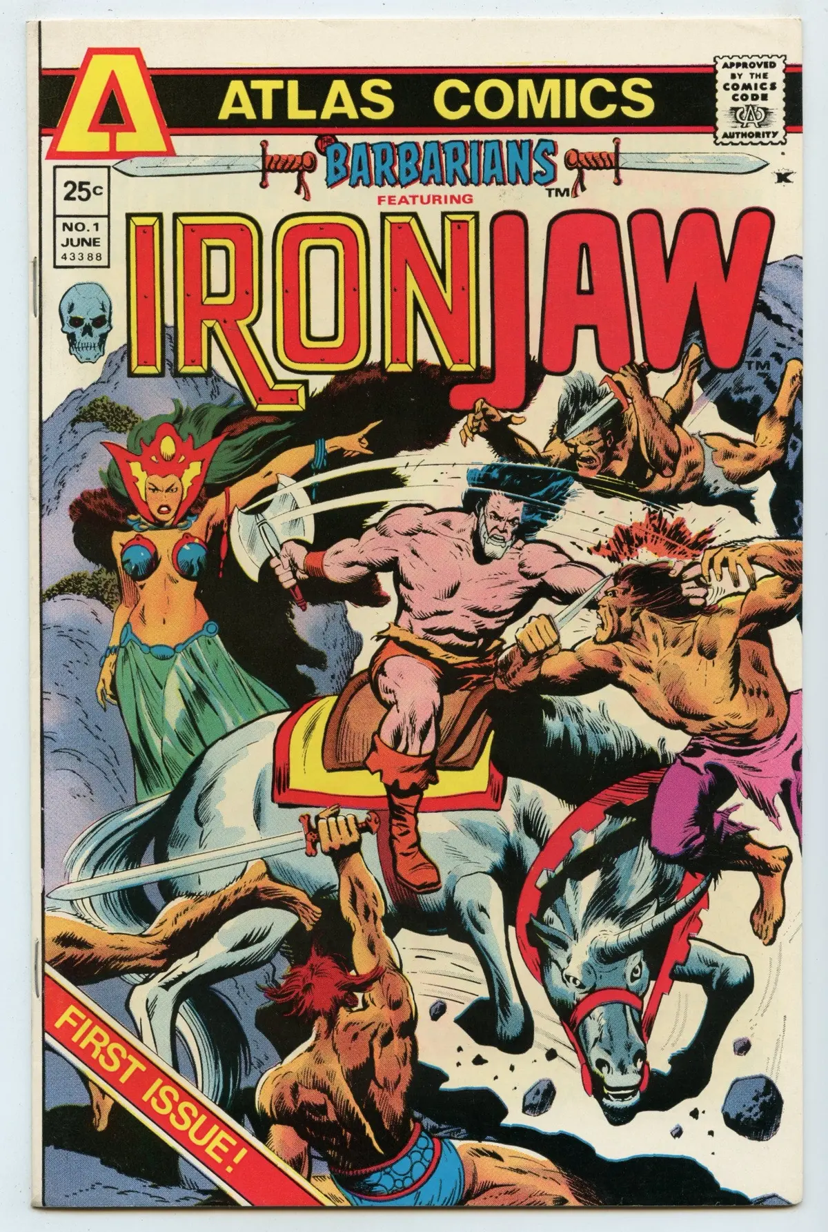 Barbarians 1 (Jun 1975) Nm- (9.2) 1