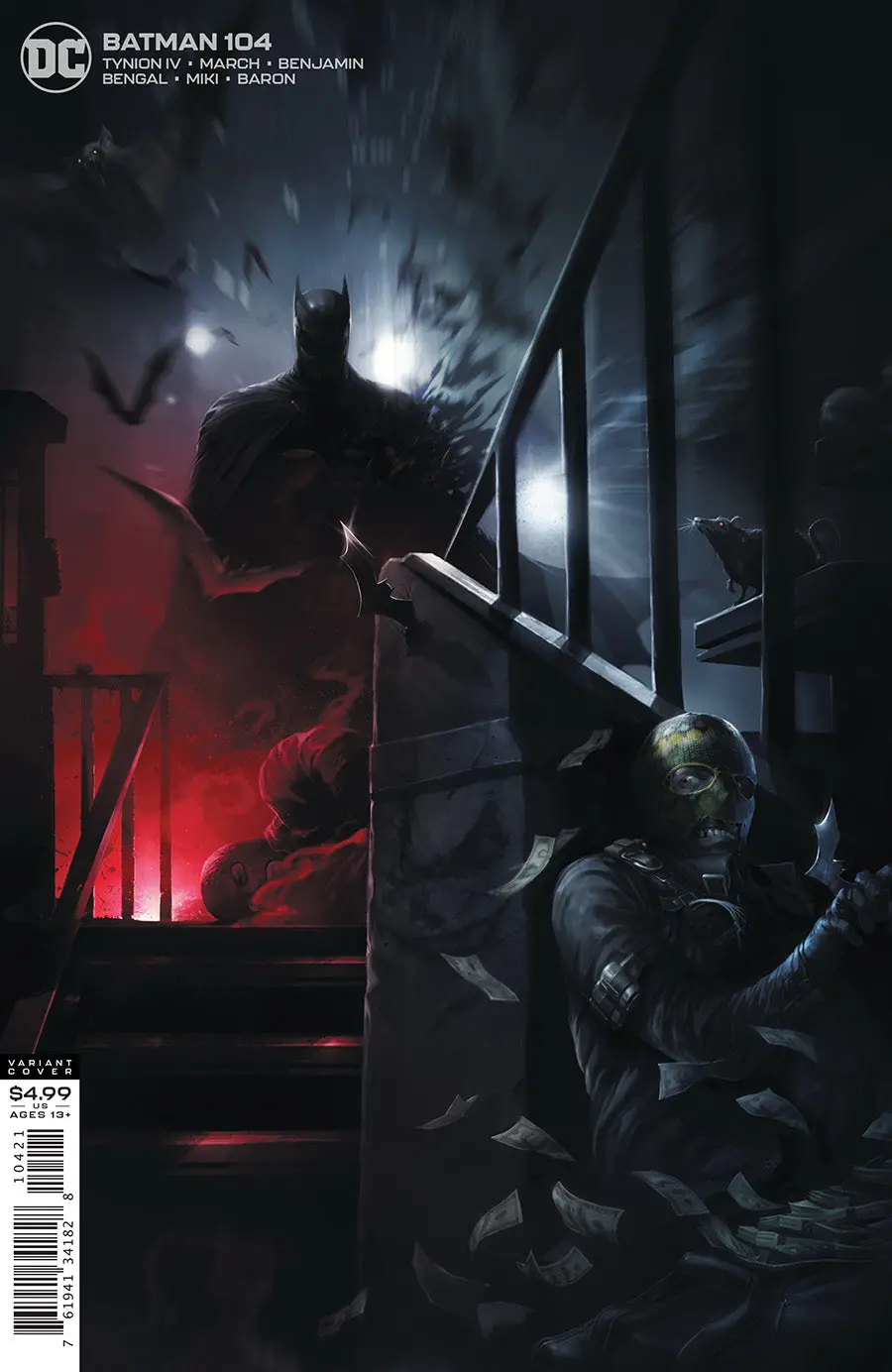 Batman #104 Cvr B Francesco Mattina Card Stock Var 1