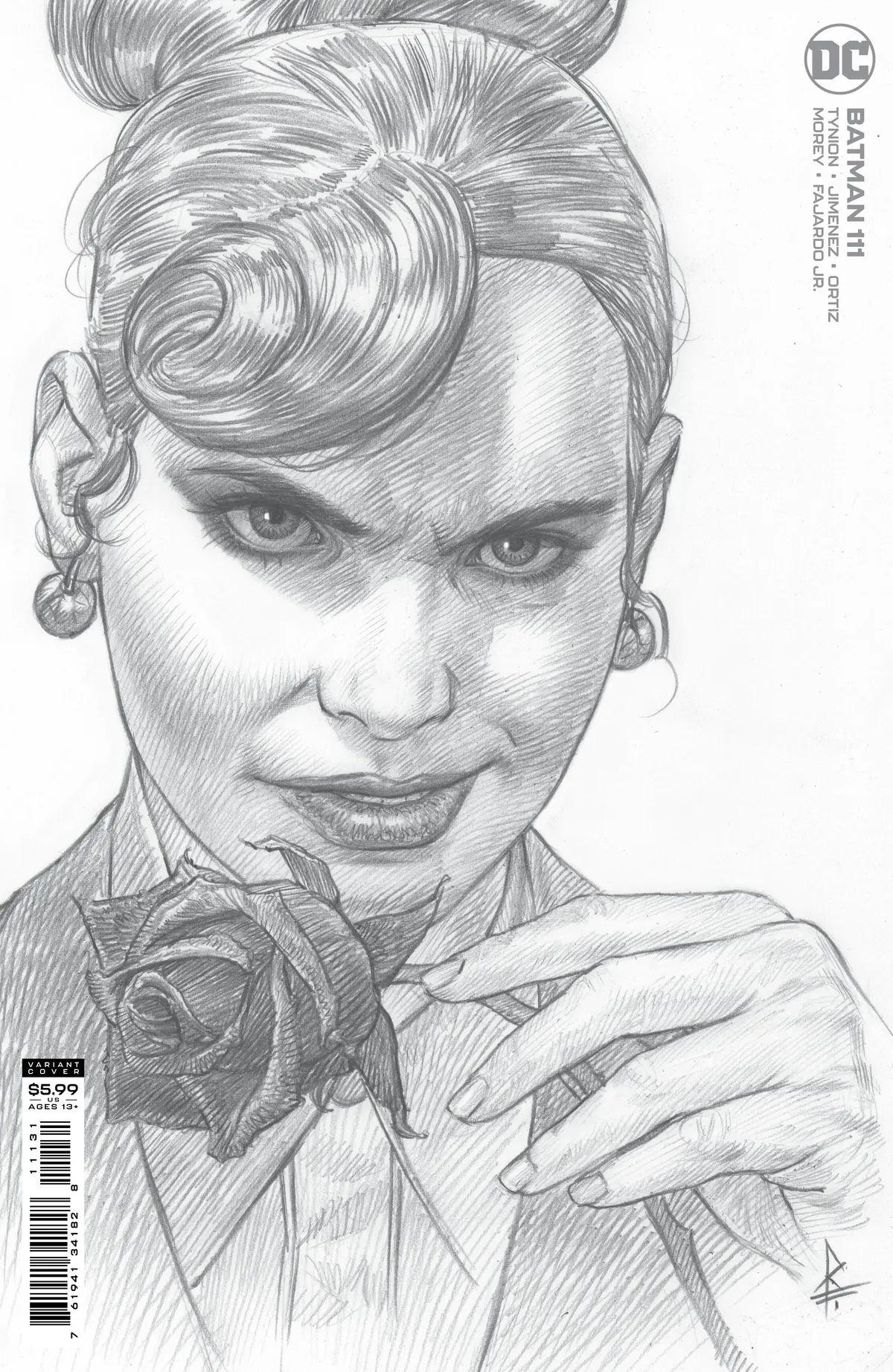 Batman #111 Inc 1:25 Riccardo Federici Card Stock Var 1