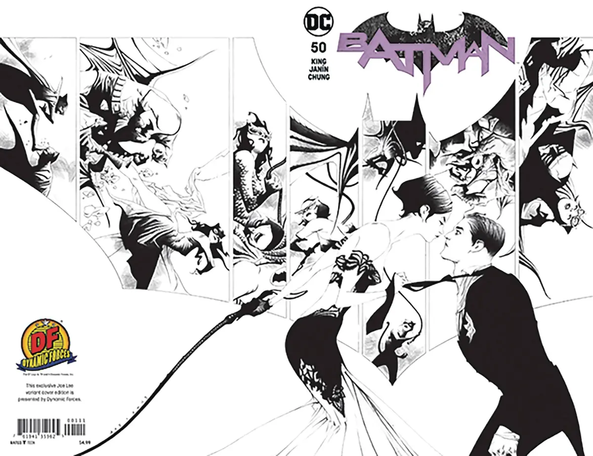 Batman #50 Jae Lee Df B&W Variant 1