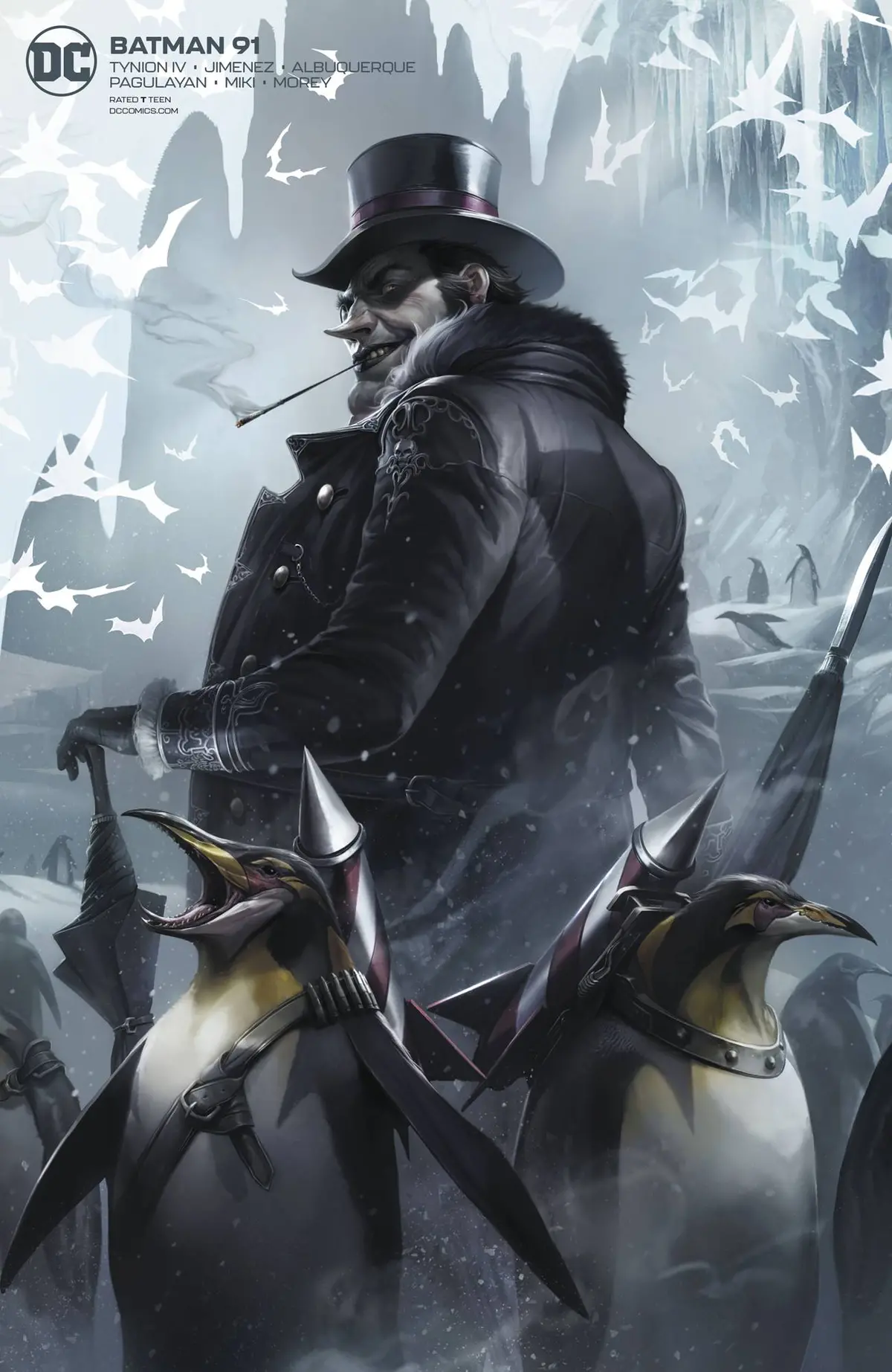 Batman #91 Card Stock Francesco Mattina Var Ed 1
