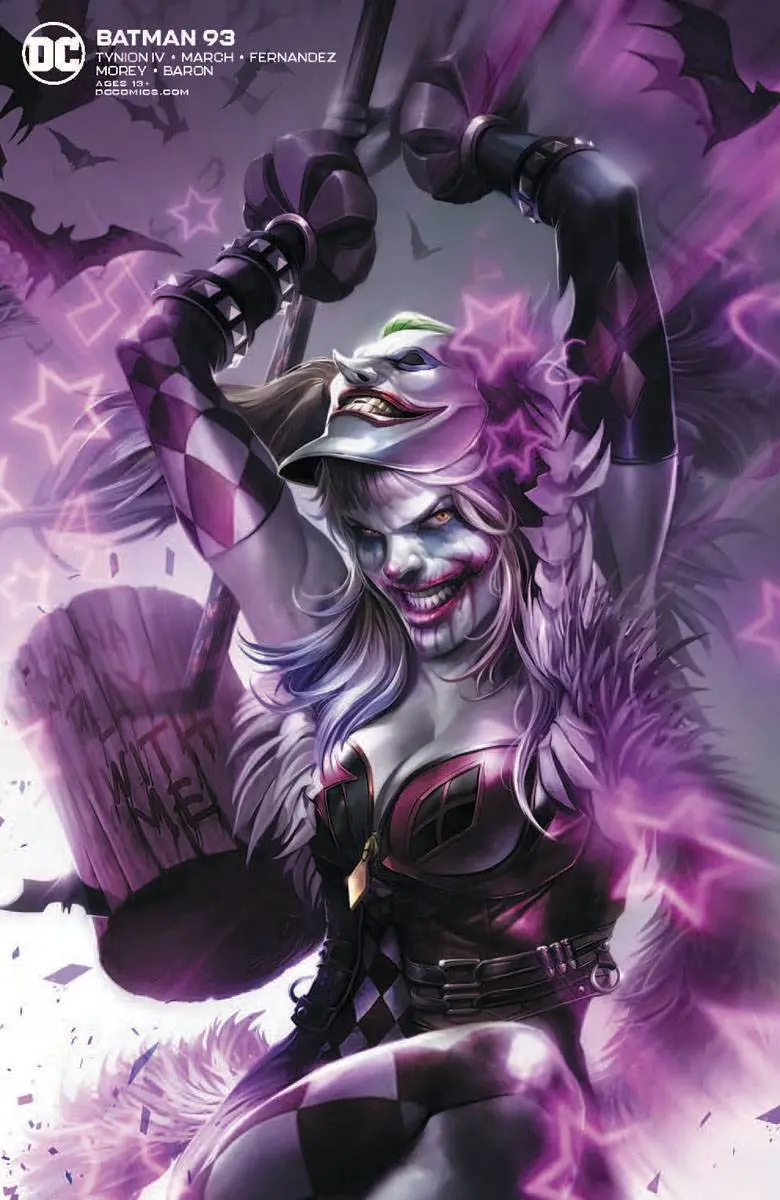 Batman #93 Card Stock Francesco Mattina Var Ed 1