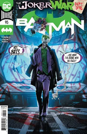 Batman #95 Joker War 1
