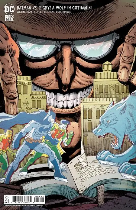 Batman Vs Bigby A Wolf In Gotham #4 (Of 6) Cvr B Brian Level & Jay Leisten Card Stock Var (Mr) 1